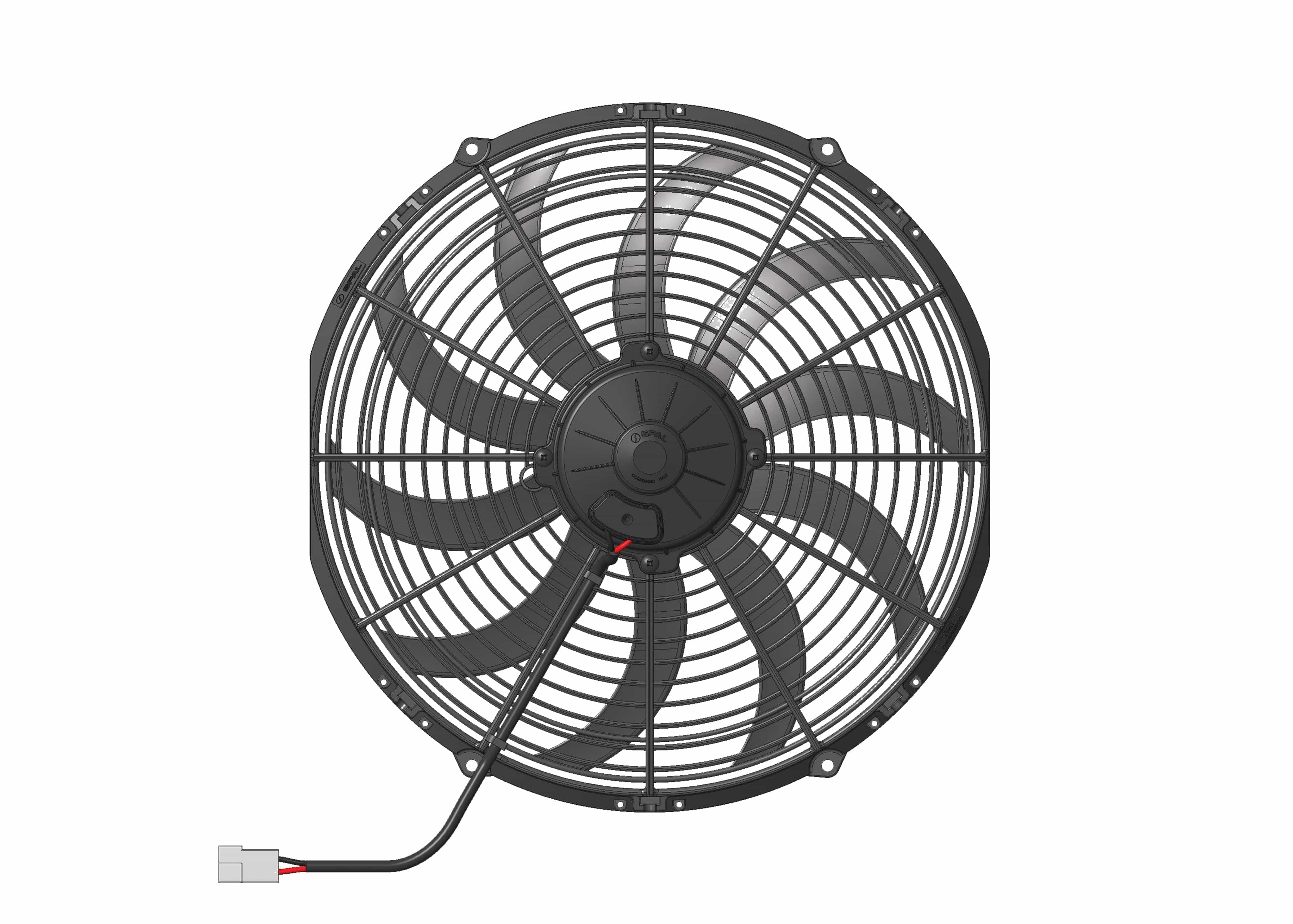 Fenix Cooling Performance Electric Fans Spal Brushed Axial Electric Fan - 14" SR