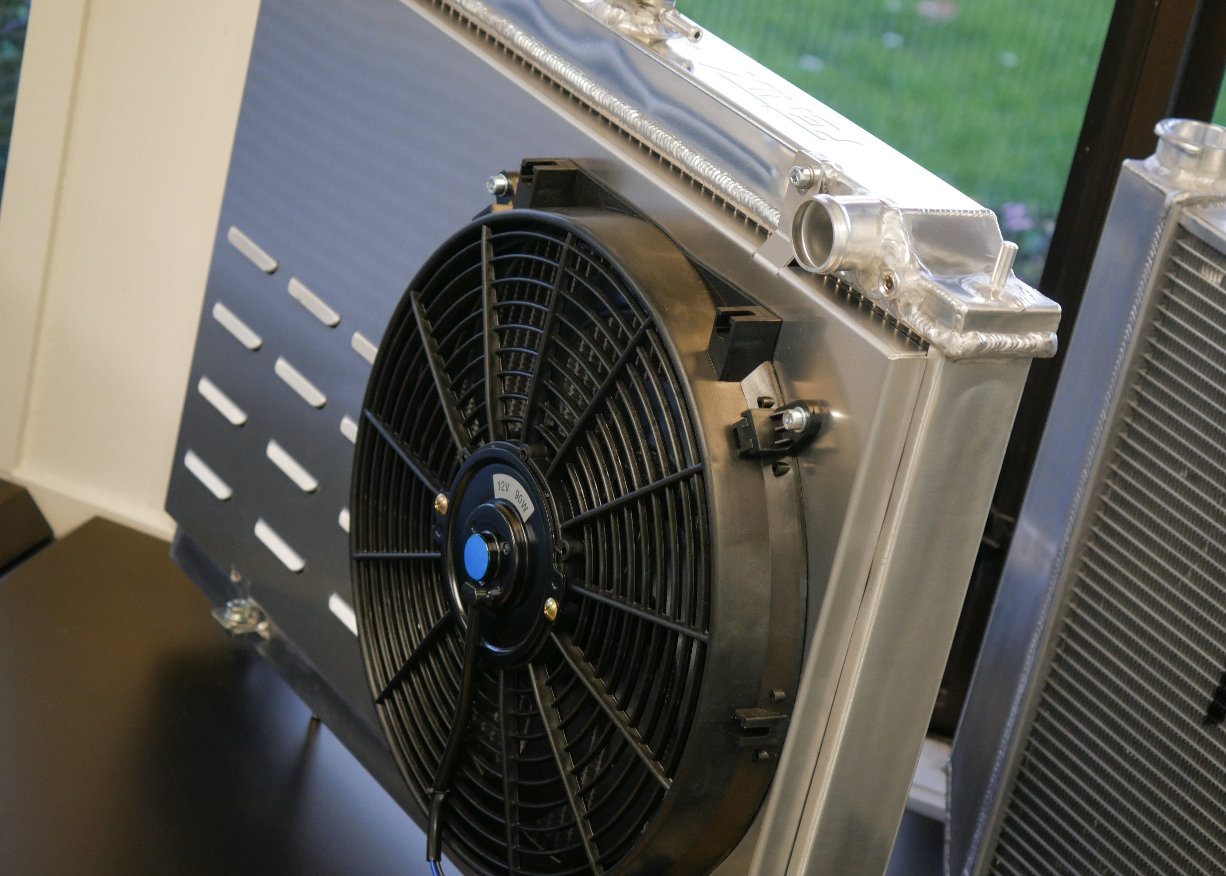 Fenix Cooling Performance Fans & Shrouds Black [Special Order] Nissan Stagea WC34 RB20, RB25 & RB26 Fan Shroud Kit SR