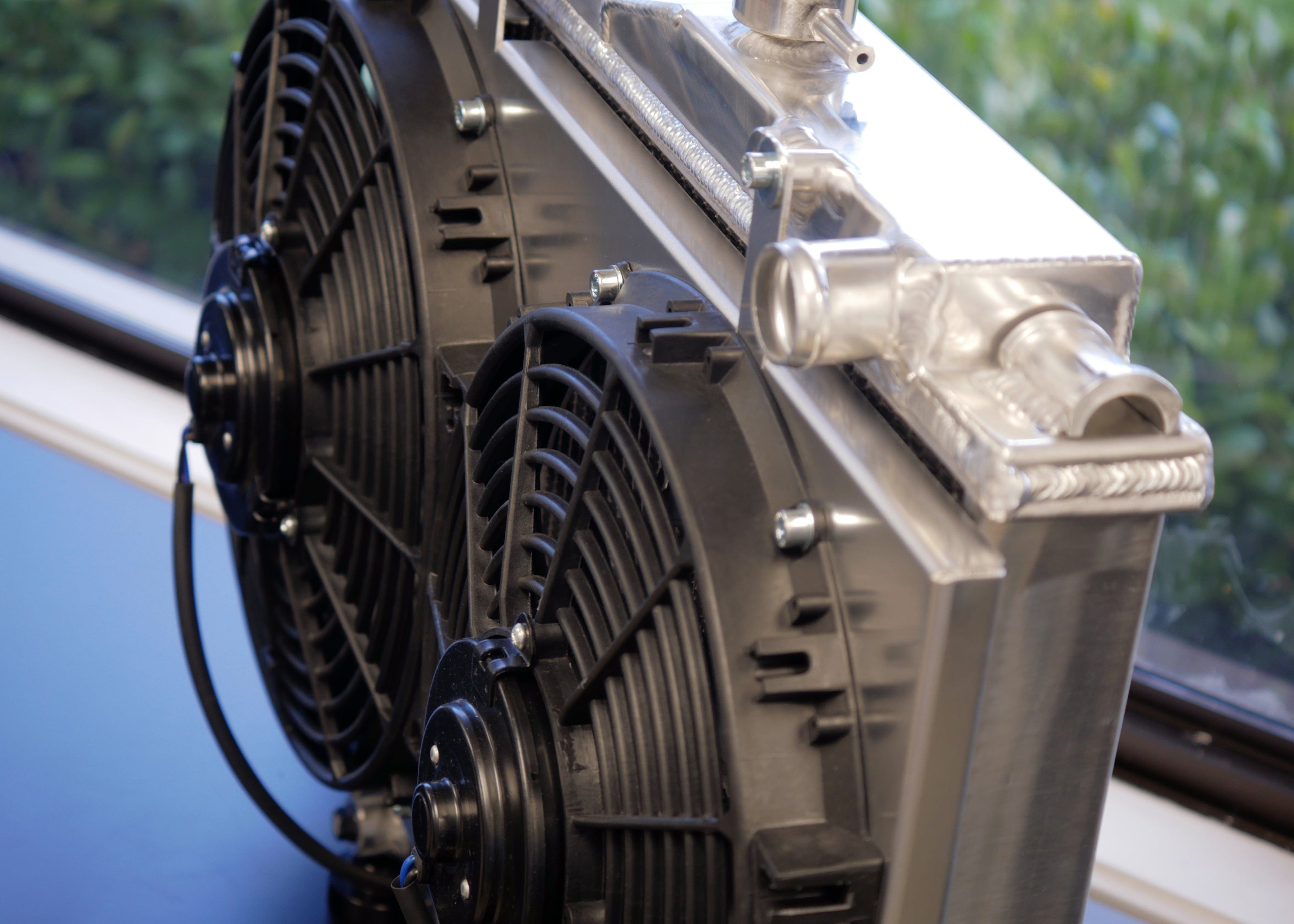 Fenix Cooling Performance Fans & Shrouds Black [Special Order] Toyota Corolla Levin / Trueno AE86 4A-GE Fan Shroud Kit SR