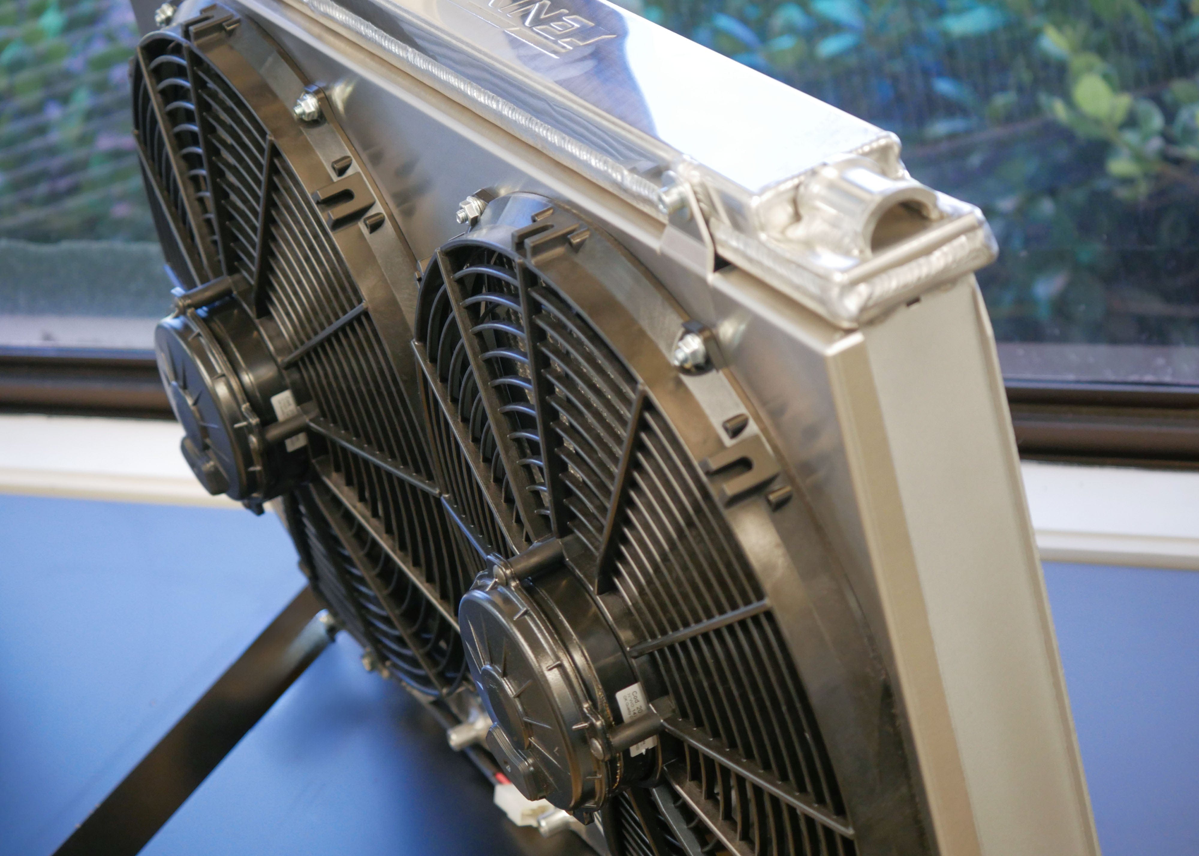 Fenix Cooling Performance Fans & Shrouds Black [Special Order] Toyota Supra JZA80 2JZ-GTE Fan Shroud Kit SR