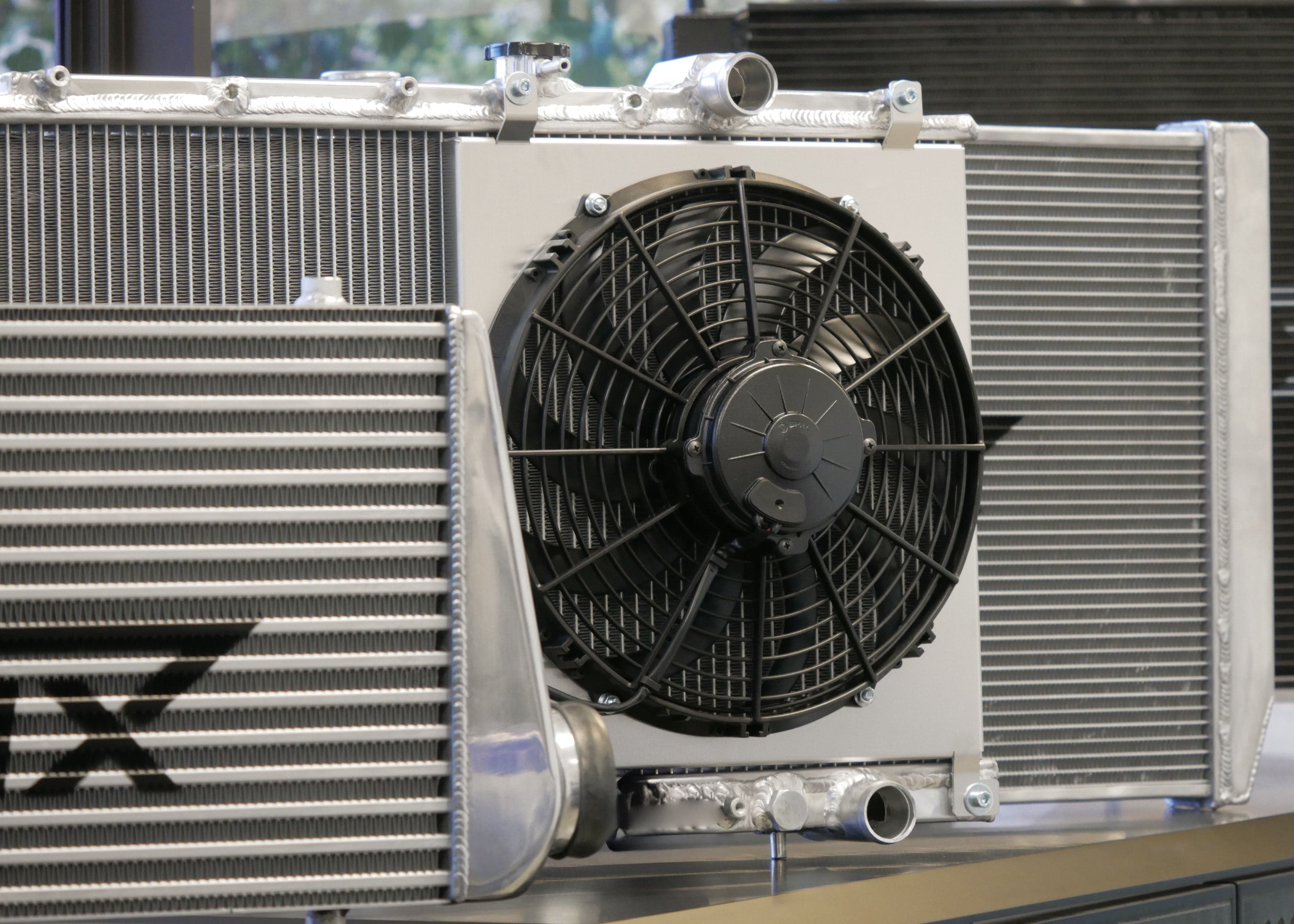 Fenix Cooling Performance Fans & Shrouds Mitsubishi Galant VR-4 4G63 Fan Shroud Kit [Half-Size] SR