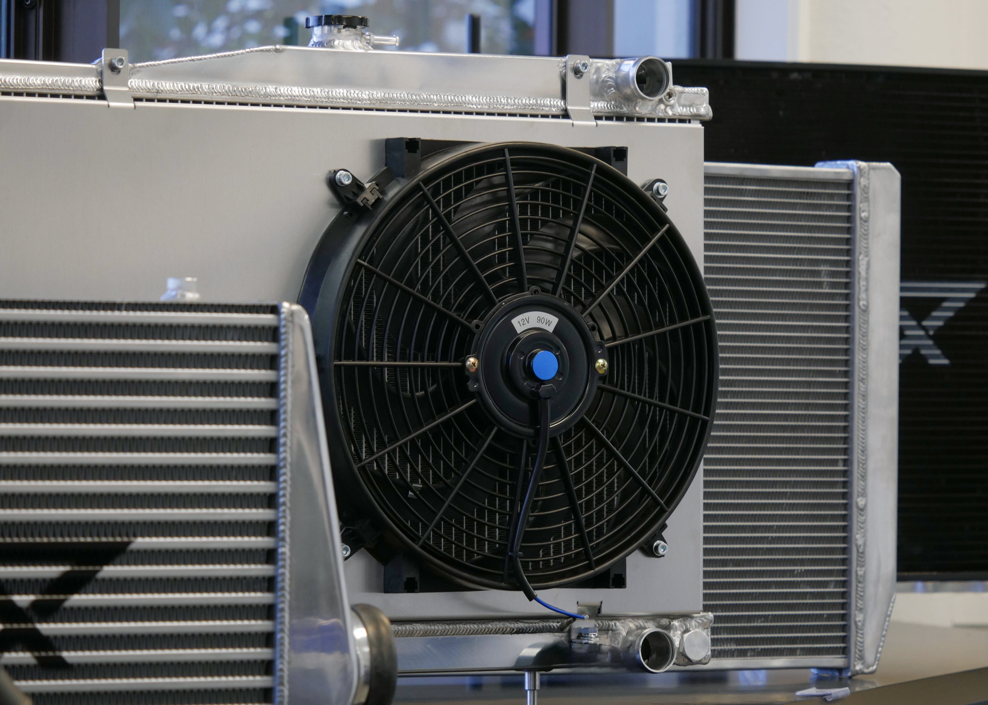 Fenix Cooling Performance Fans & Shrouds Nissan Skyline R34 RB20 & RB25 Fan Shroud Kit SR