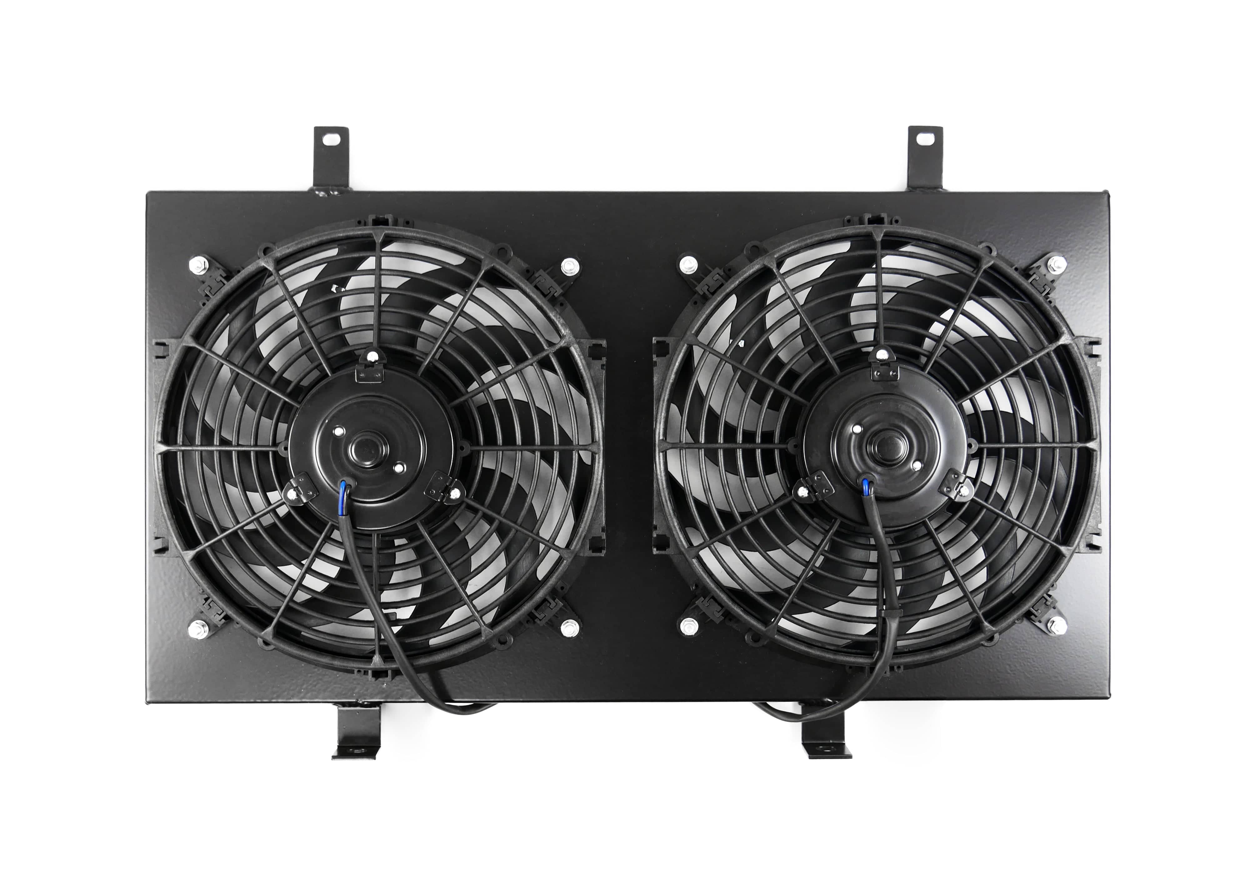 Fenix Cooling Performance Fans & Shrouds Polished Nissan Silvia / 200SX S13 & 180SX RPS13 SR20DET / DE Fan Shroud Kit SR