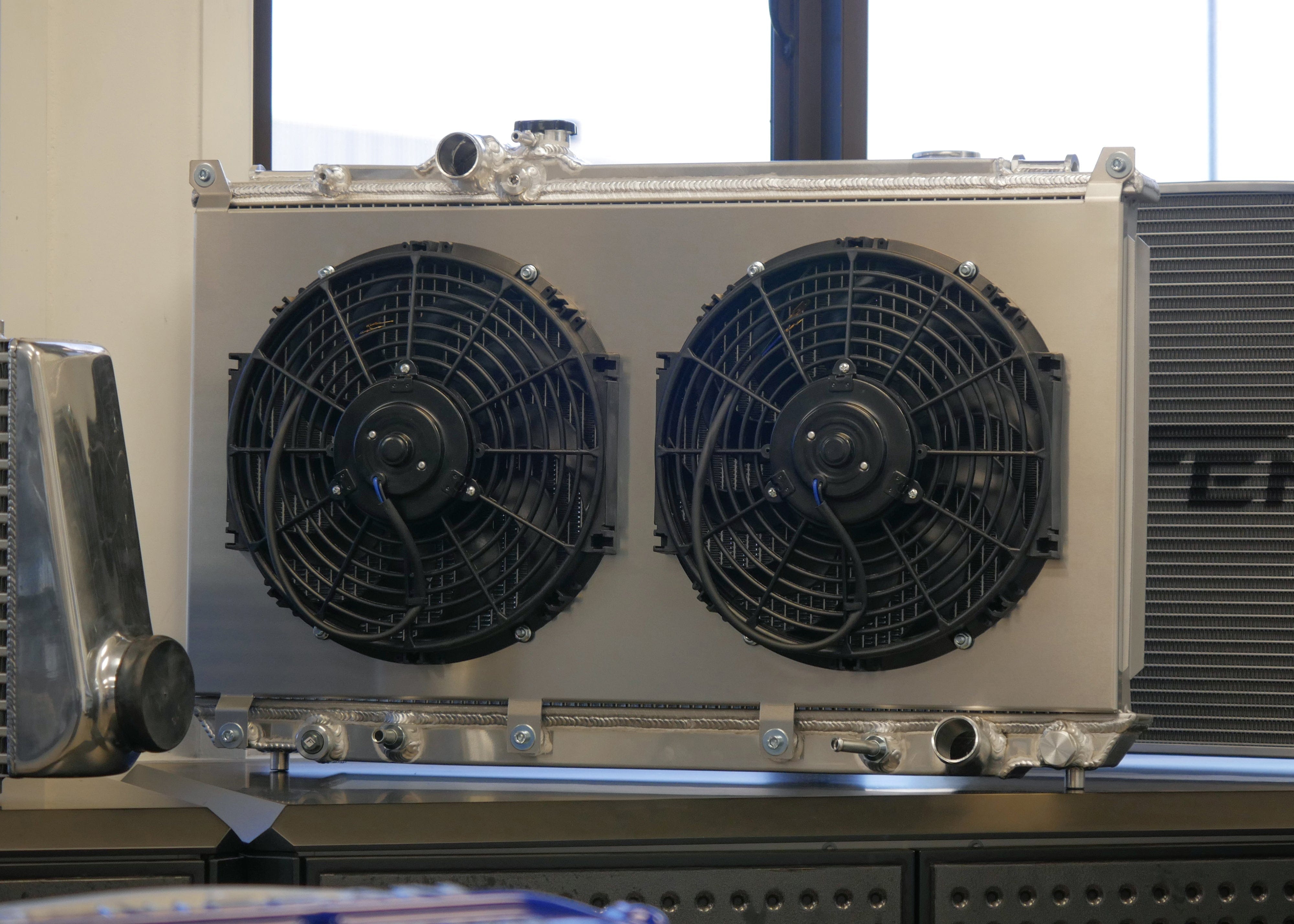 Fenix Cooling Performance Fans & Shrouds Raw Toyota Altezza AS200 / AS300 1G-FE & 2JZ-GE Fan Shroud Kit SR