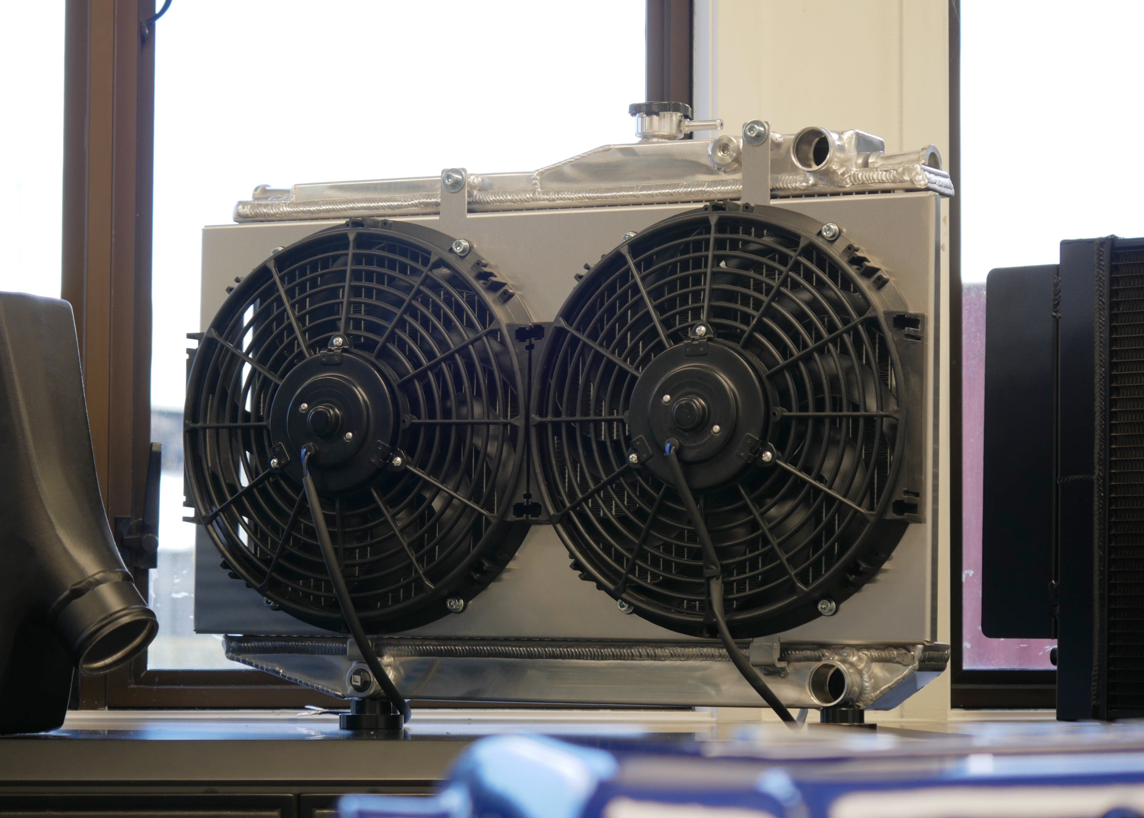 Fenix Cooling Performance Fans & Shrouds Raw Toyota Corolla Levin / Trueno AE86 4A-GE Fan Shroud Kit SR