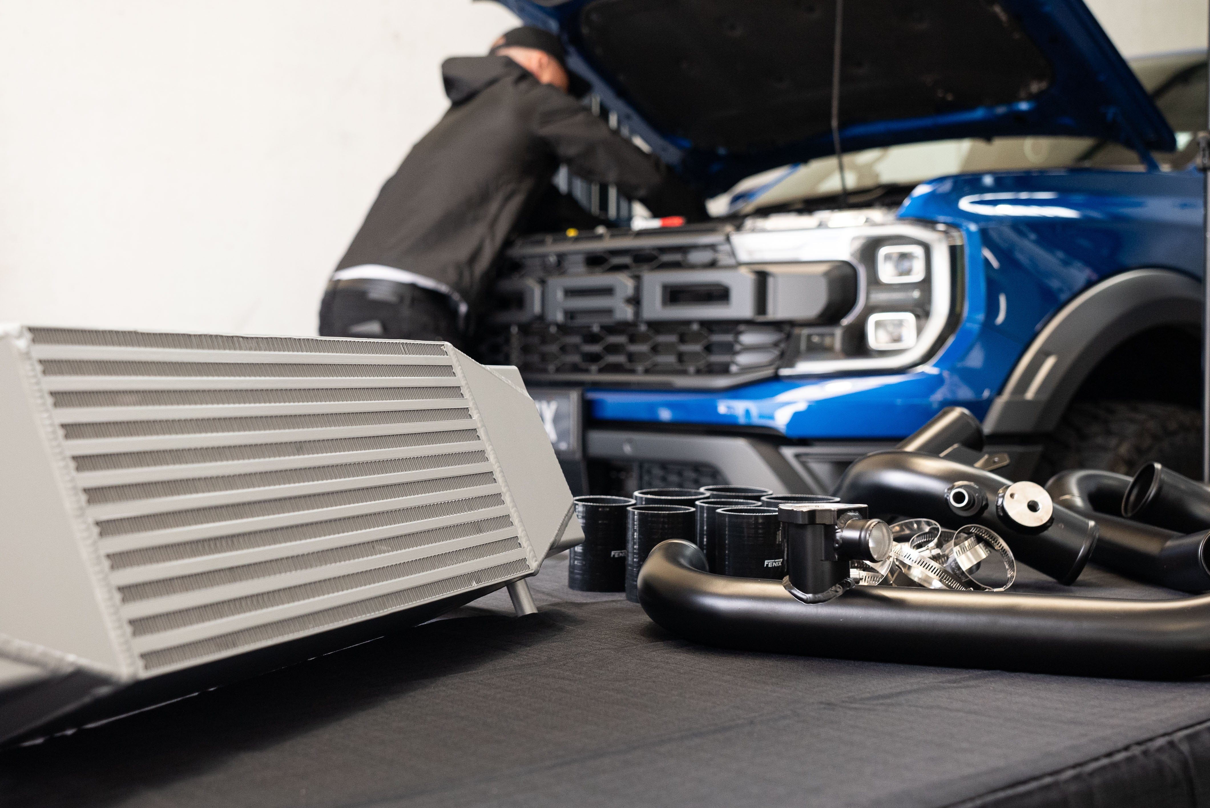 Fenix Cooling Performance Intercooler Ford Ranger Raptor P703 / RA 3.0L Petrol 2022- | Performance Intercooler Kit SR