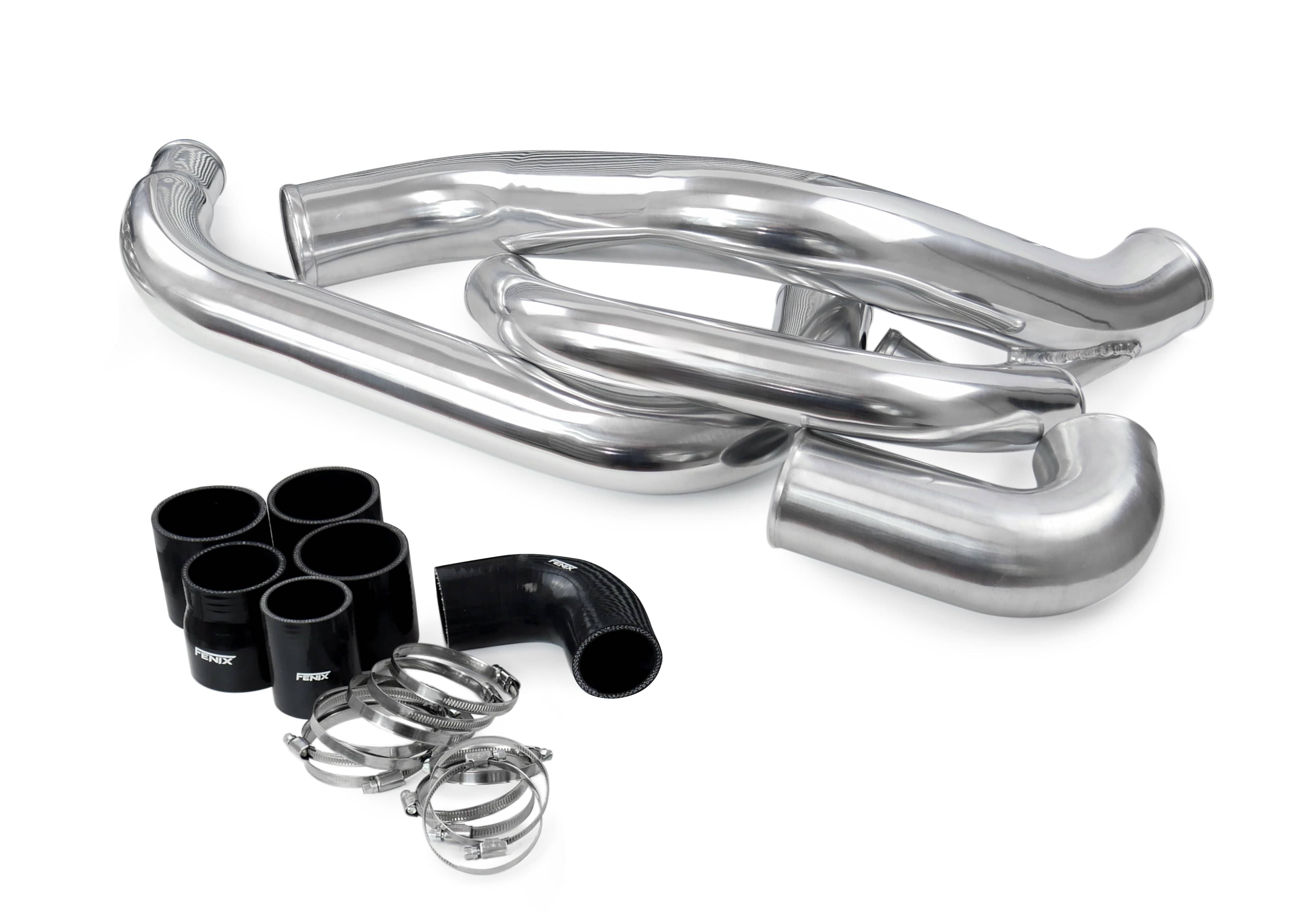 Fenix Cooling Performance Intercooler Polished Nissan Silvia / 200SX S14 & S15 SR20DET 1993-2002 [Piping Kit] SR