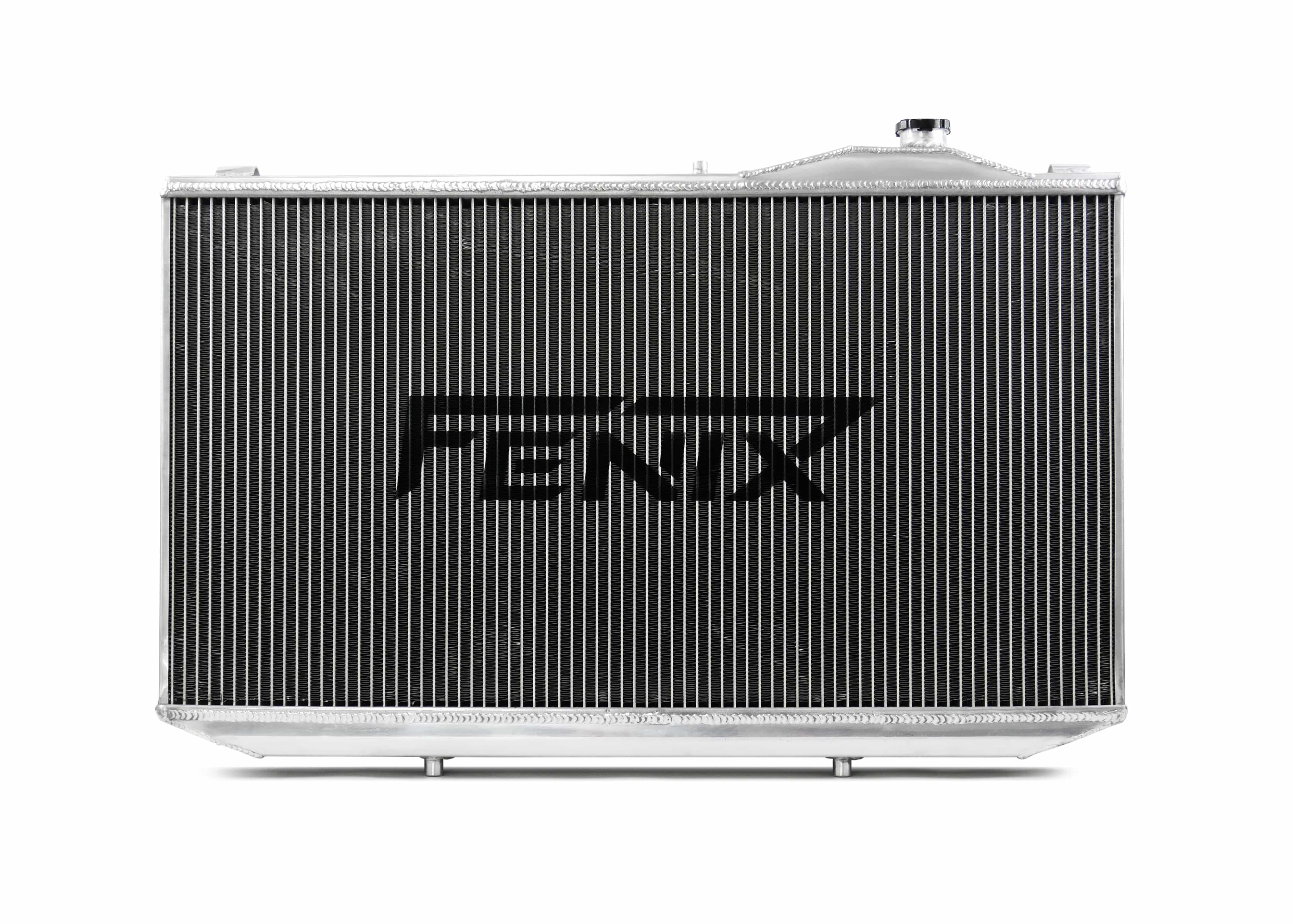 Fenix Cooling Performance Radiator Black / With x2 Fenix 120W 14" Lexus GS 300 JZS161 2JZ-GTE 1997-2004 | Performance Radiator SR