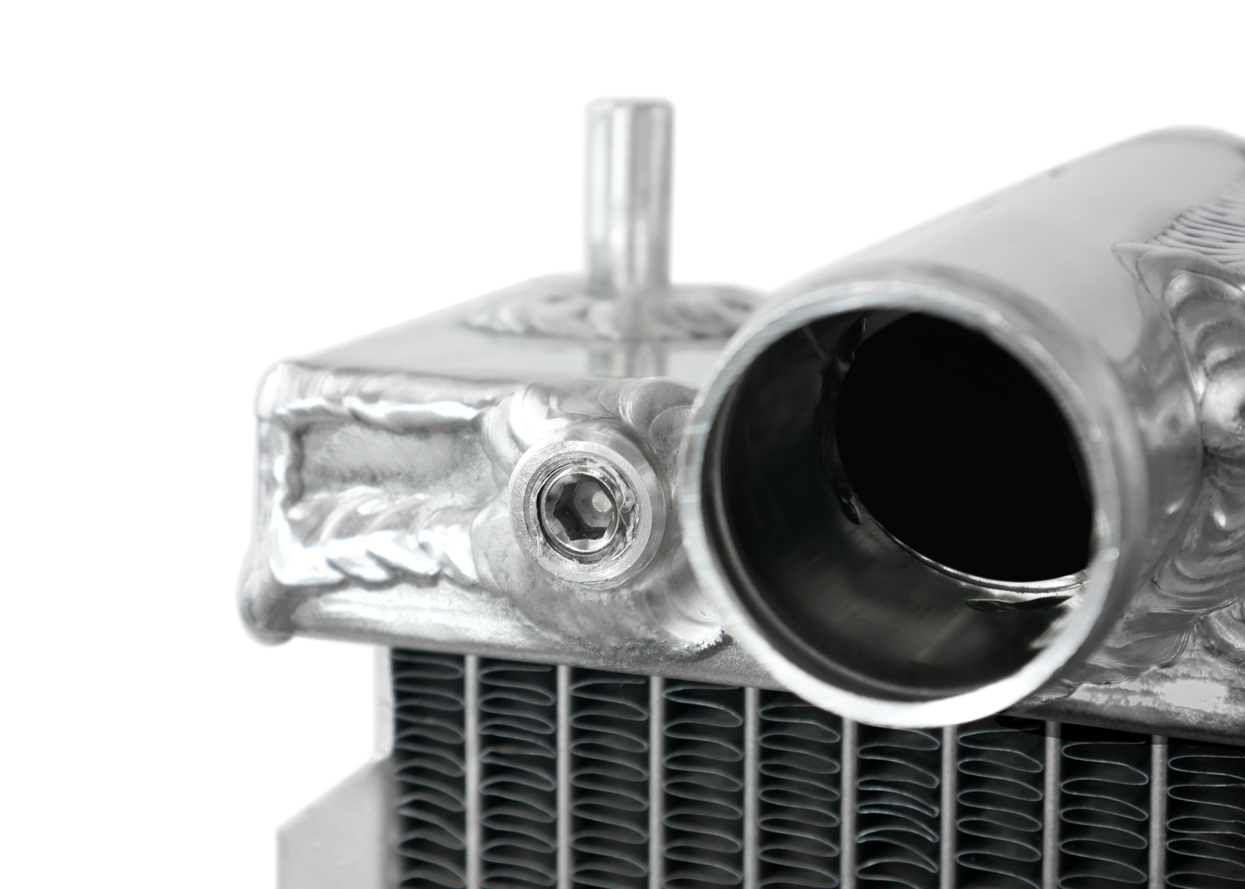 Fenix Cooling Performance Radiator Black / With x2 SPAL 1864CFM 14" Toyota Aristo JZS161 2JZ-GTE 1997-2005 | Performance Radiator SR