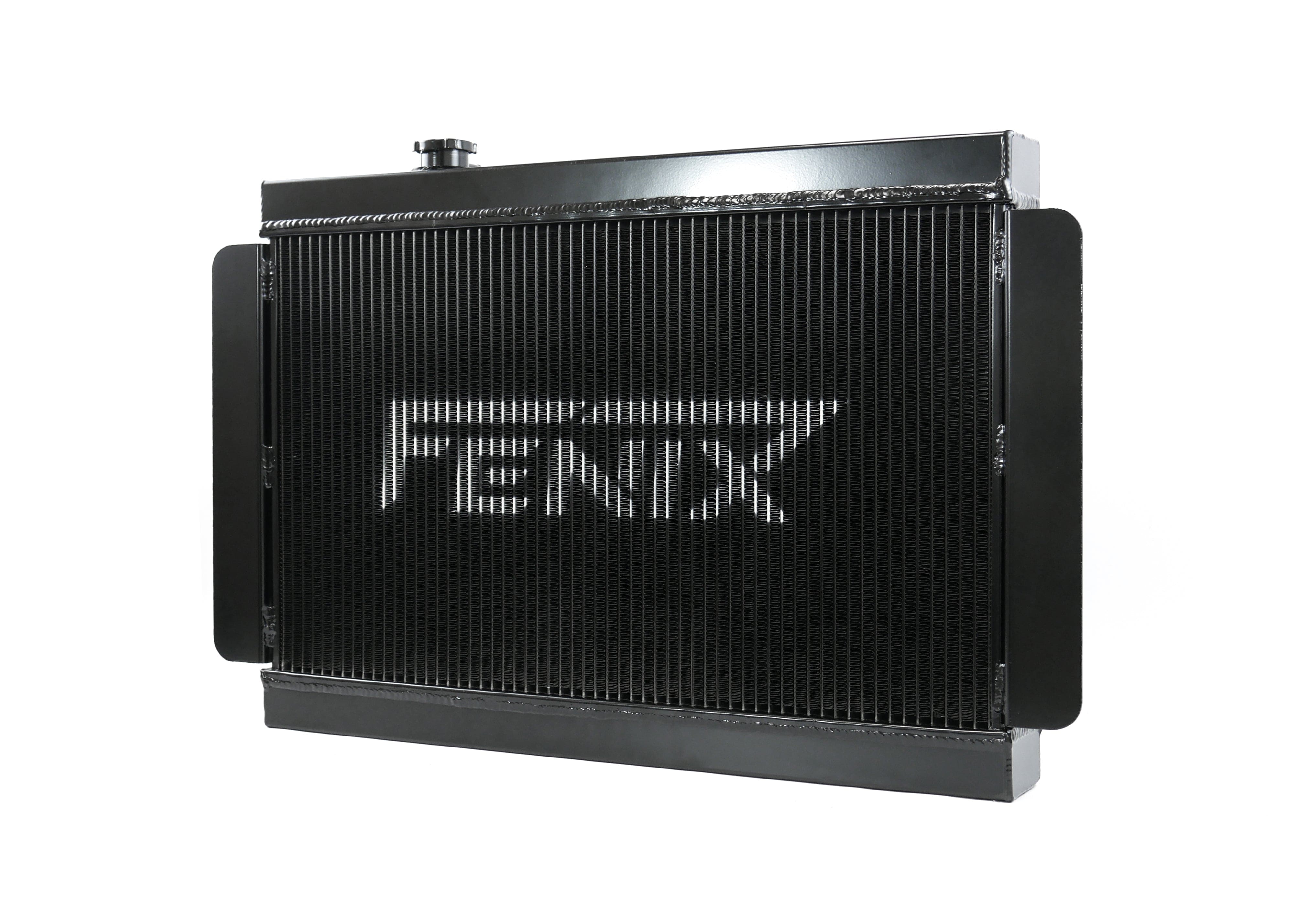 Fenix Cooling Performance Radiator Black / Without Holden HQ & Torana 1967-1980 [SHORT - Top Pipe Right / Bottom Pipe Left] SR