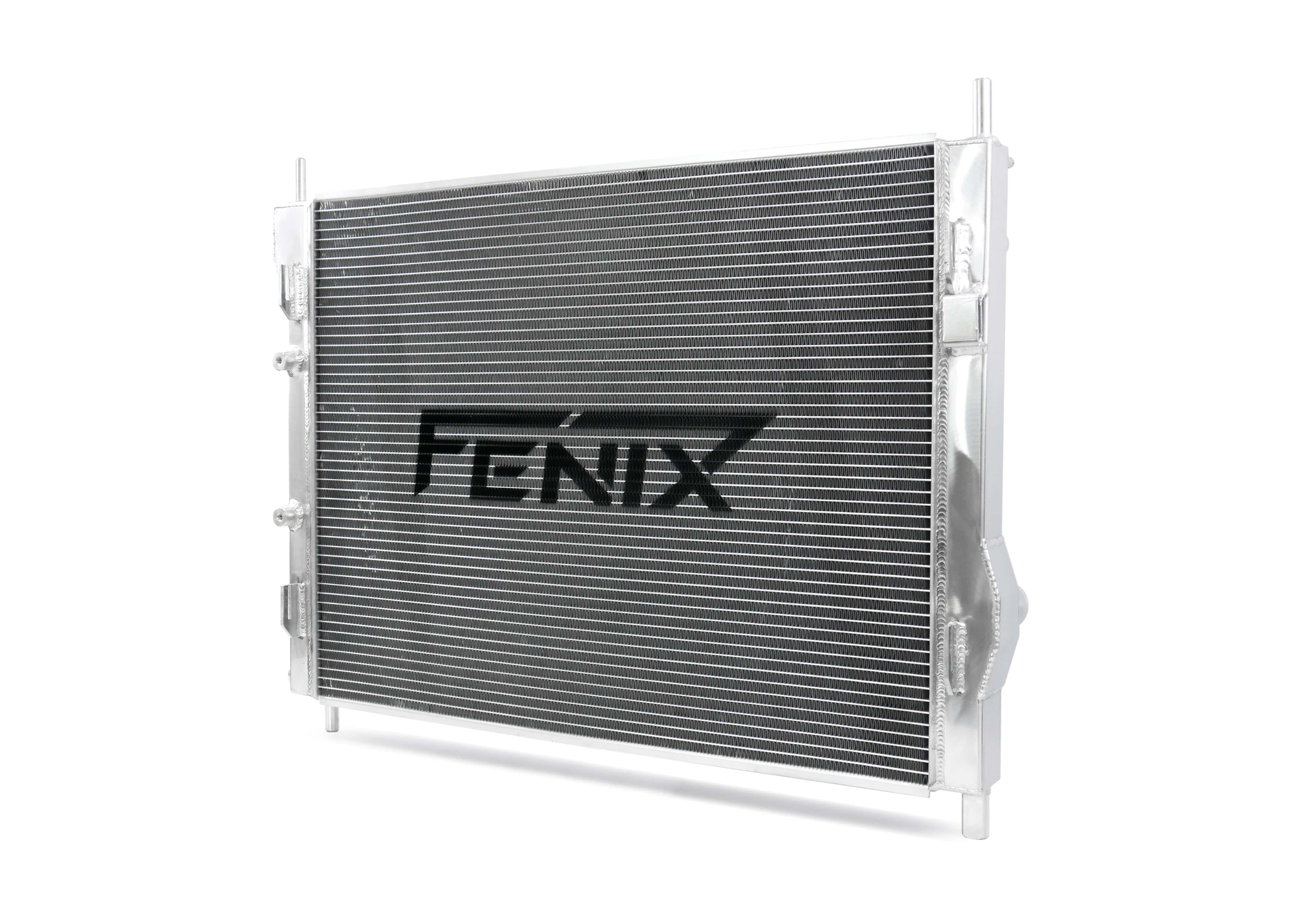 Fenix Cooling Performance Radiator Polished Ford Mustang GT S550 5.0L V8 2015-2023 | Performance Radiator SR