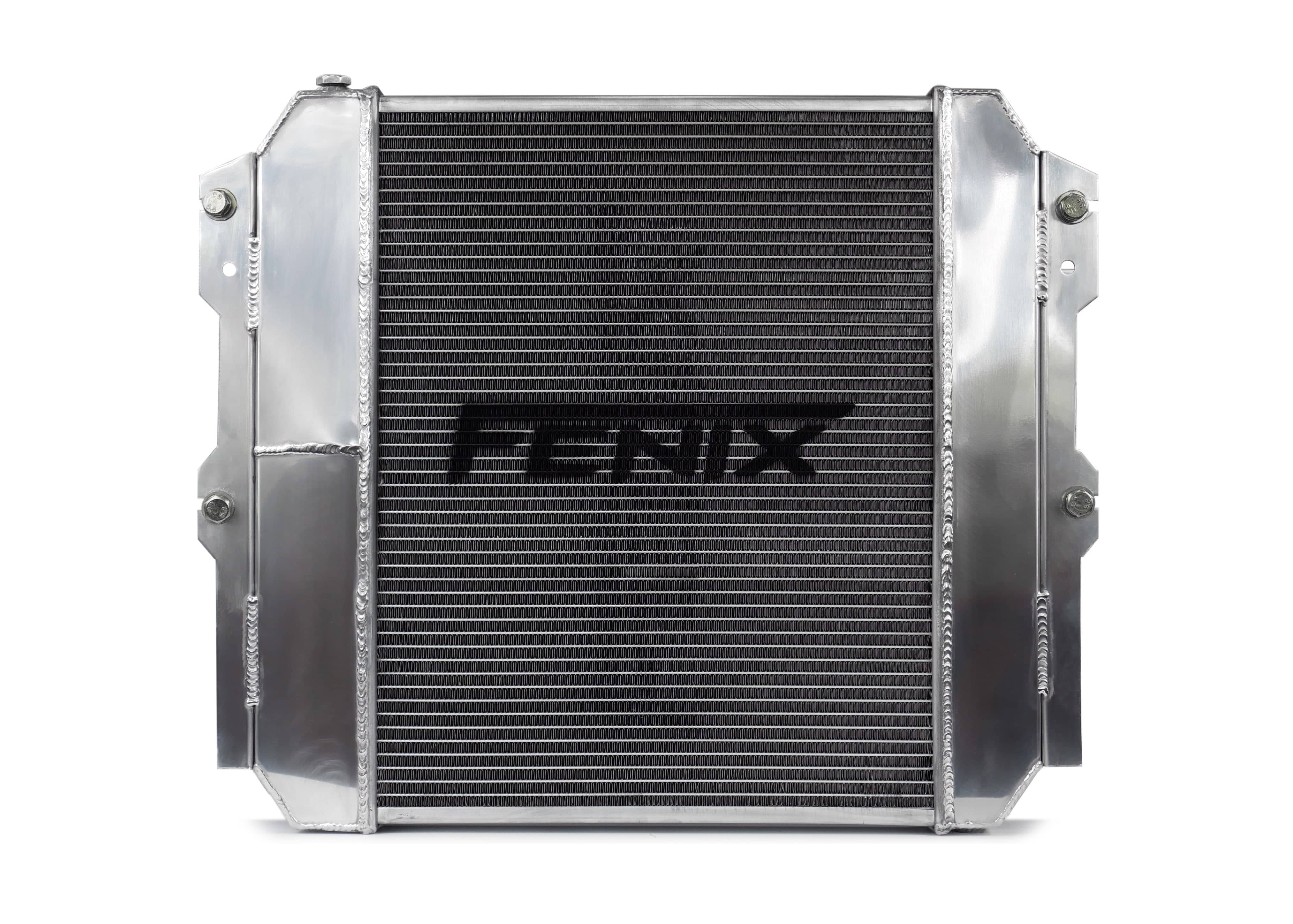 Fenix Cooling Performance Radiator Polished [Special Order] Mazda RX-7 FC3S S4 13B-T 1985-1988 [Cross-Flow] | Performance Radiator SR