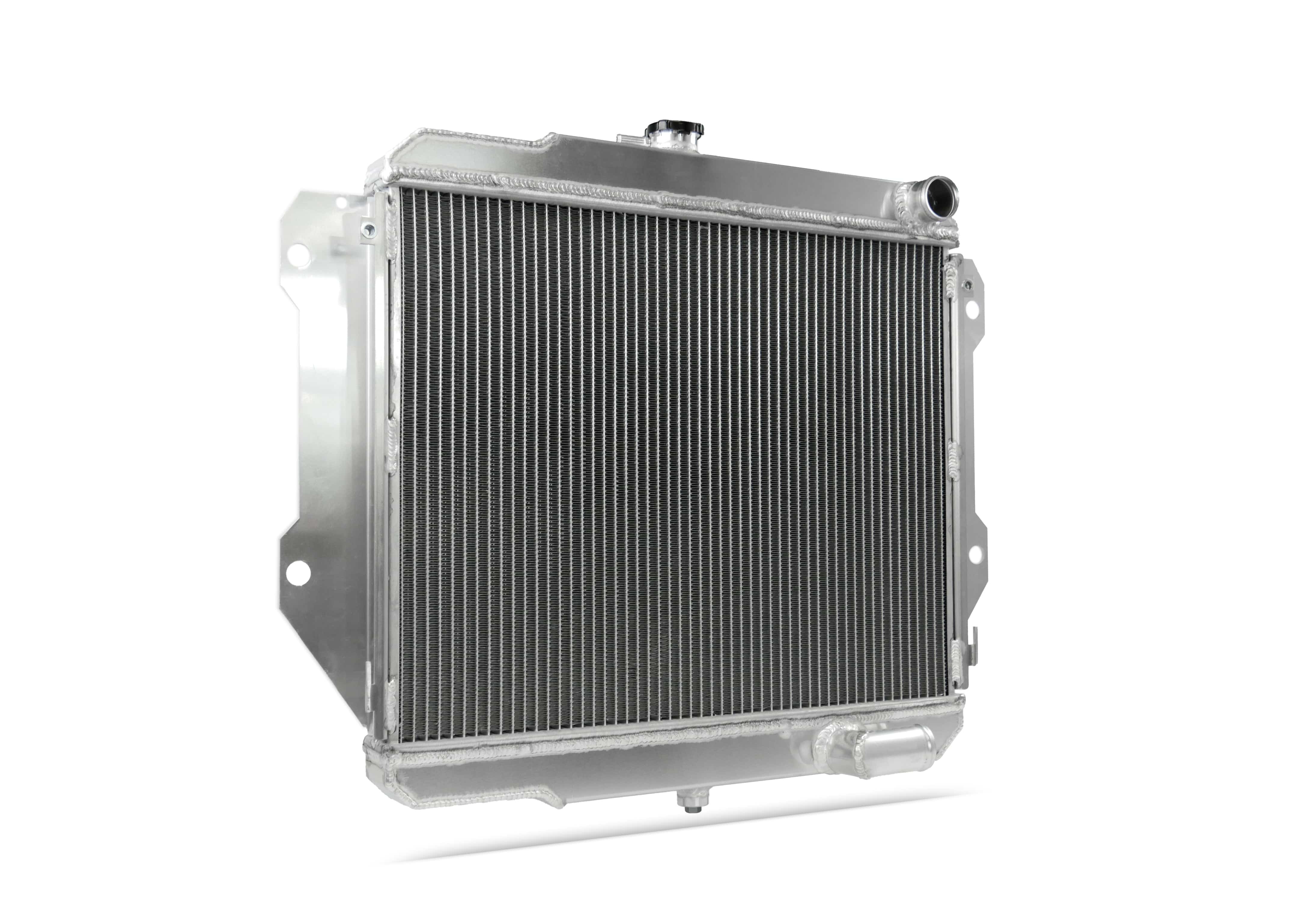 Fenix Cooling Performance Radiator Polished Top Tank [Special Order] Daihatsu Rugger / Rocky F70 2.8L Diesel 1987-1993 | Performance Radiator SR