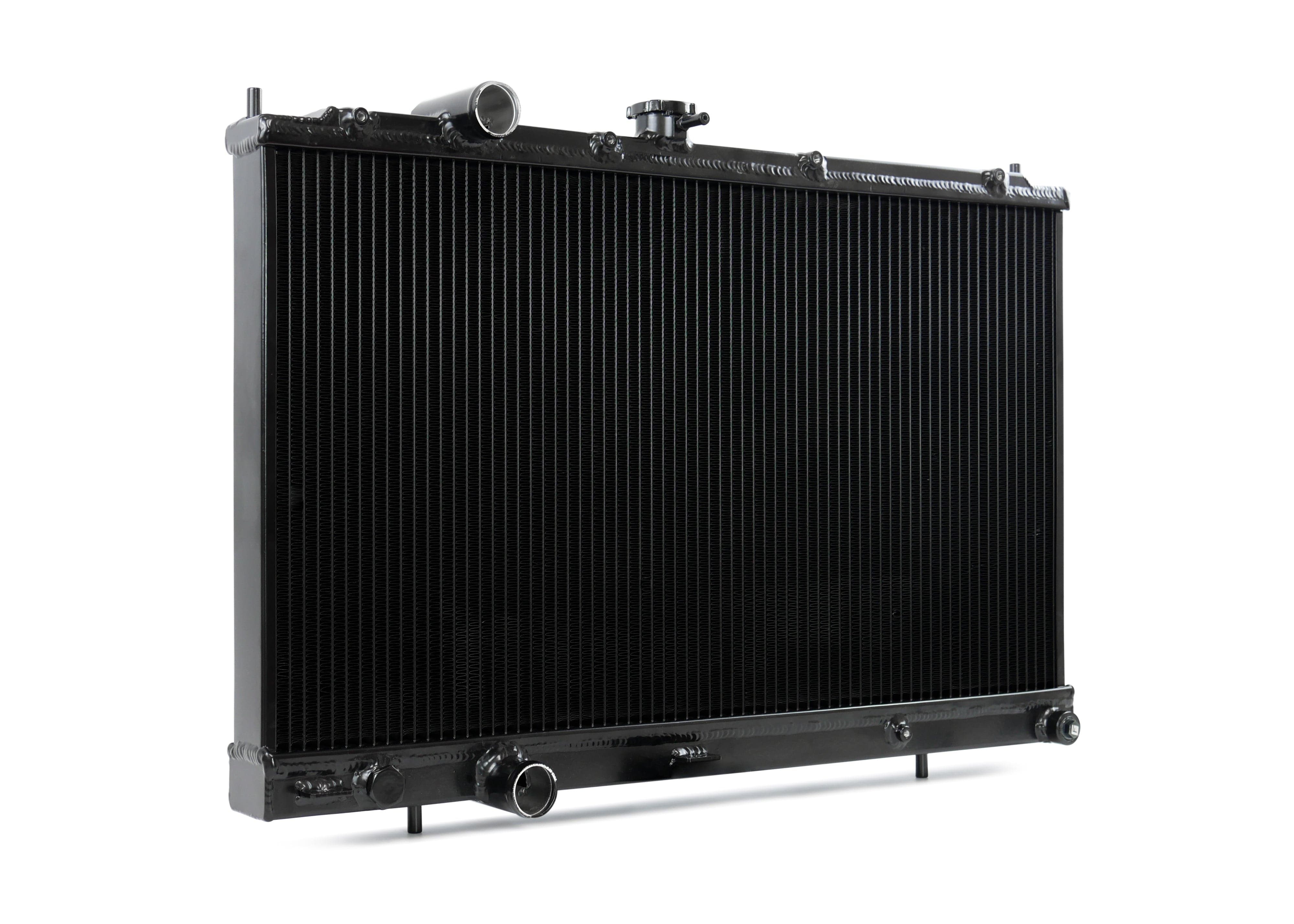 Fenix Cooling Performance Radiator Polished Top Tank [Special Order] / With Mitsubishi Lancer Evo IV, V & VI 4G63 1996-2001 | Performance Radiator SR