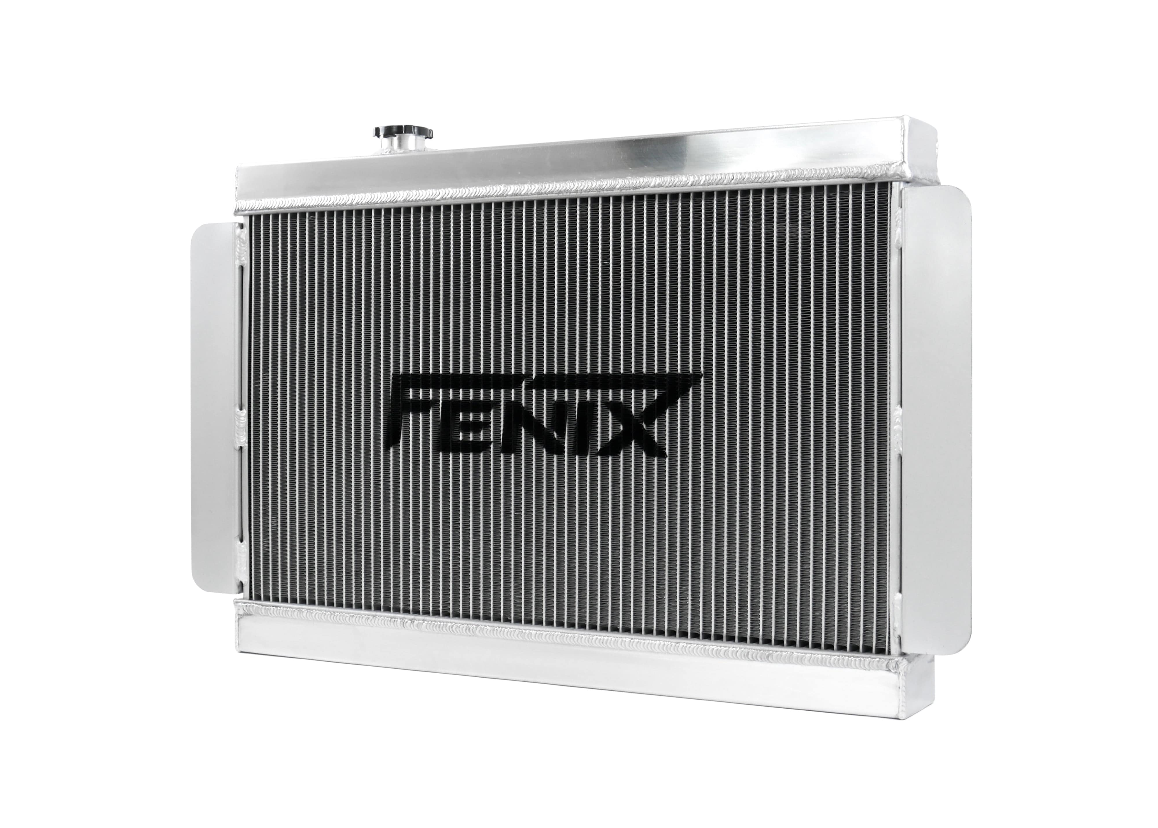 Fenix Cooling Performance Radiator Polished Top Tank [Special Order] / Without Holden HQ & Torana 1967-1980 [SHORT - Top Pipe Right / Bottom Pipe Left] SR