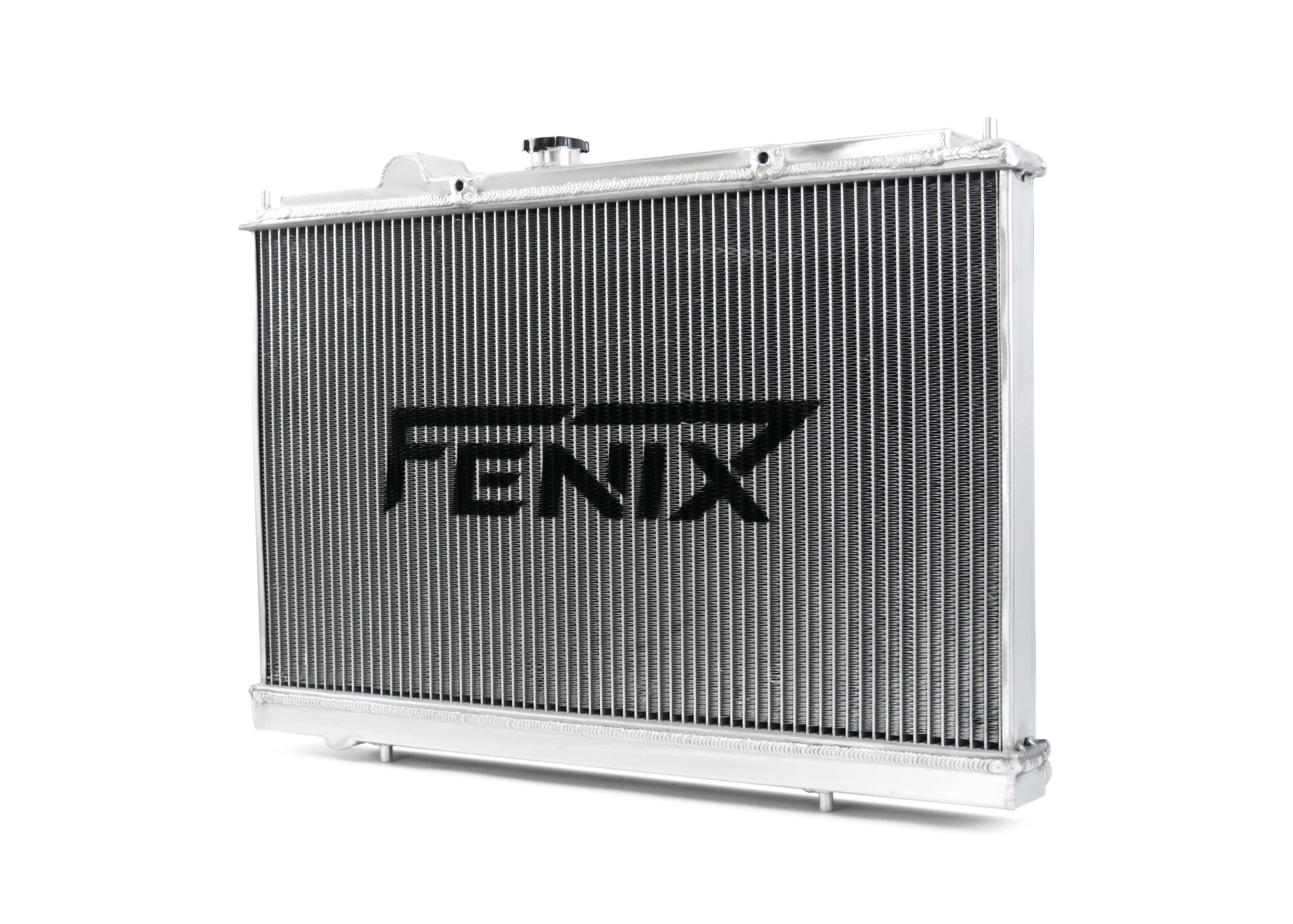 Fenix Cooling Performance Radiator Polished / Without Mitsubishi Lancer Evo I, II & III 4G63 1992-1996 | Performance Radiator SR