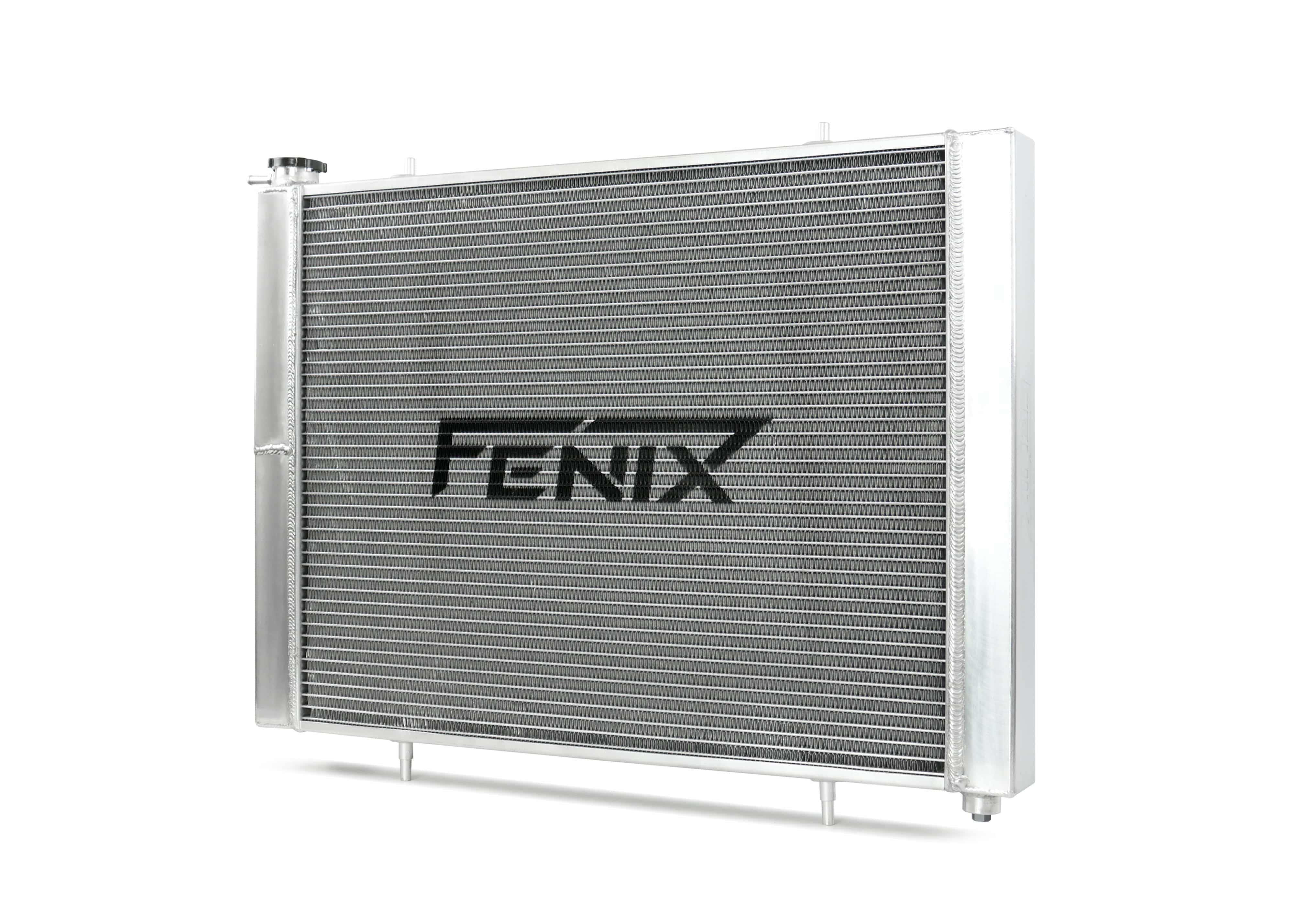 Fenix Cooling Performance Radiator Polished / Without Nissan Cefiro A31 & Laurel C33 RB20 & RB25 1988-1994 [Cross-Flow] SR