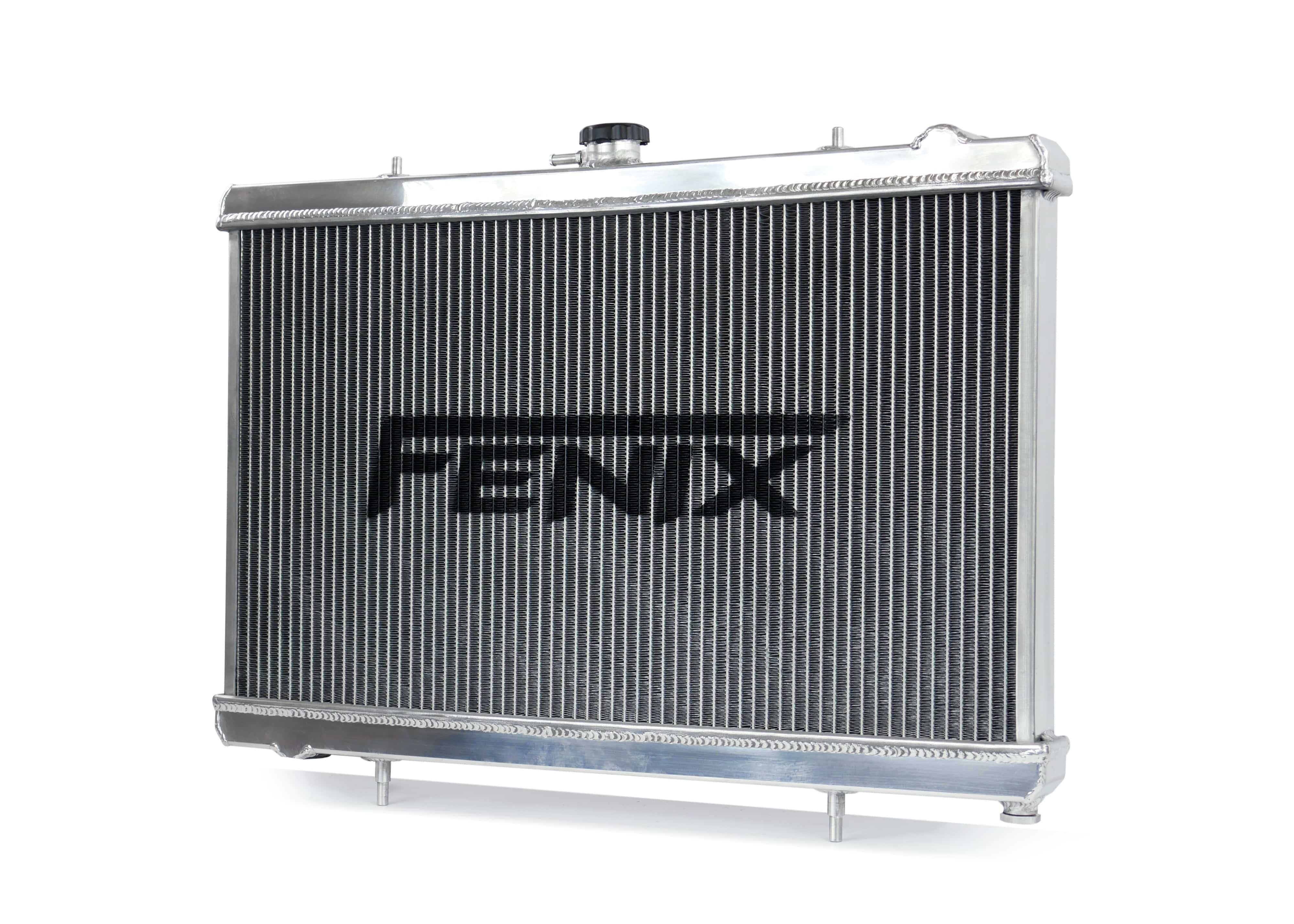 Fenix Cooling Performance Radiator Pro Series [52mm - Single Pass] / Polished / Without Nissan Silvia / 200SX S13 & 180SX RPS13 SR20 1989-1998 SR
