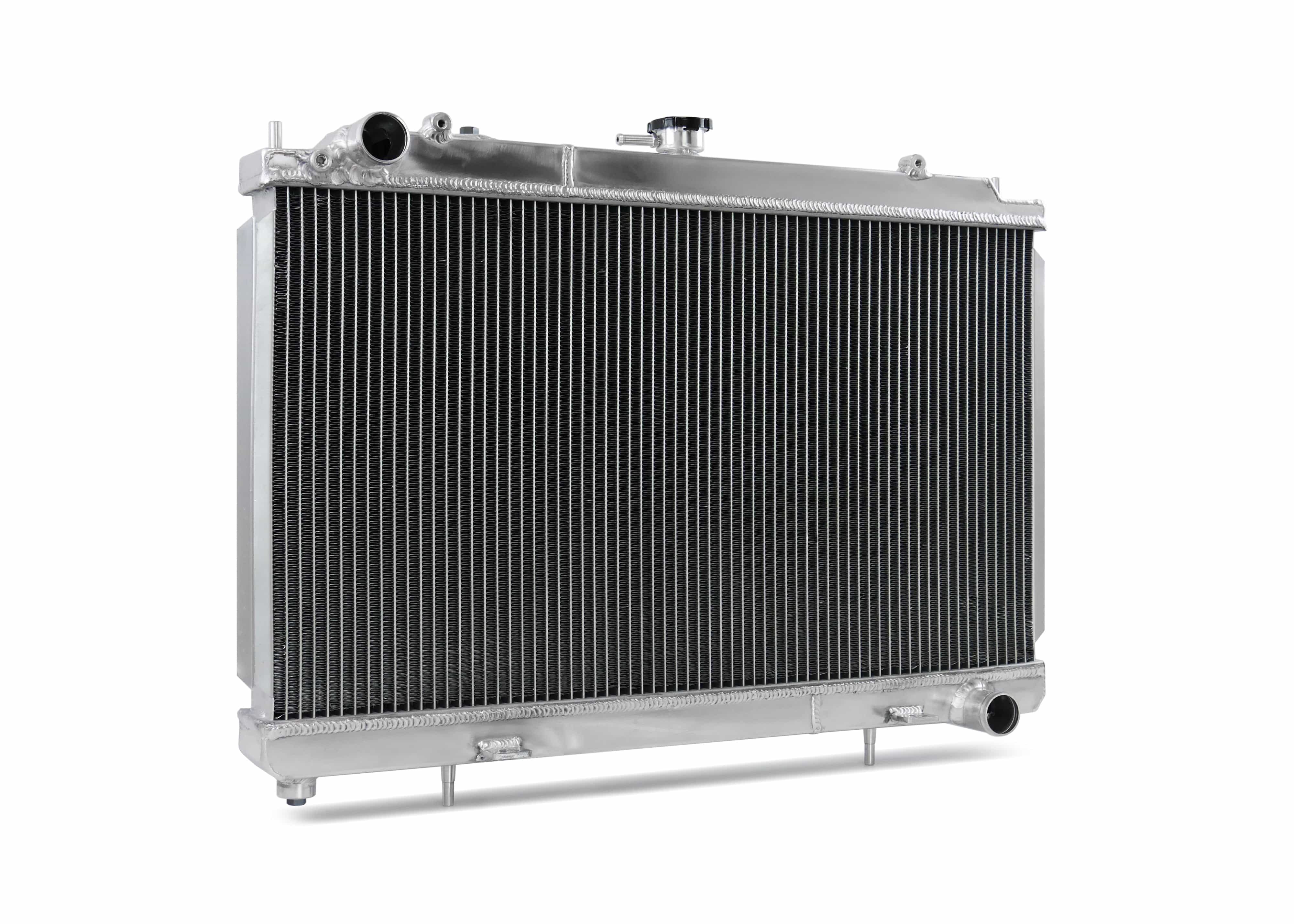 Fenix Cooling Performance Radiator Pro Series [Single Pass] - 50mm / High Density / Black [Special Order] / With x2 Fenix 12" 120W Nissan Silvia / 200SX S14 & S15 SR20DET / DE 1993-2002 | Performance Radiator SR