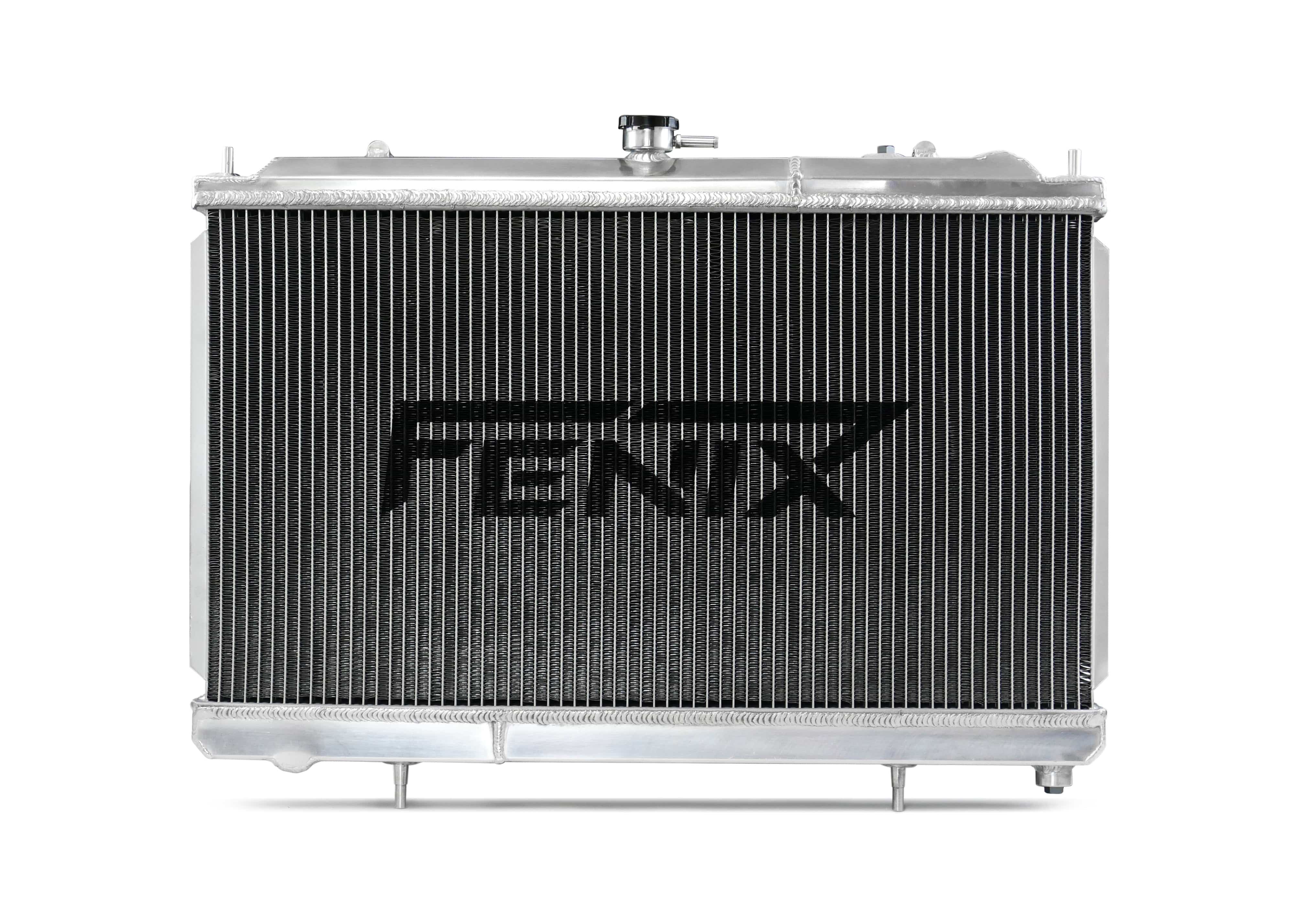Fenix Cooling Performance Radiator Pro Series [Single Pass] - 52mm / Standard Density / Raw / Without Nissan Silvia / 200SX S14 & S15 SR20DET / DE 1993-2002 | Performance Radiator SR
