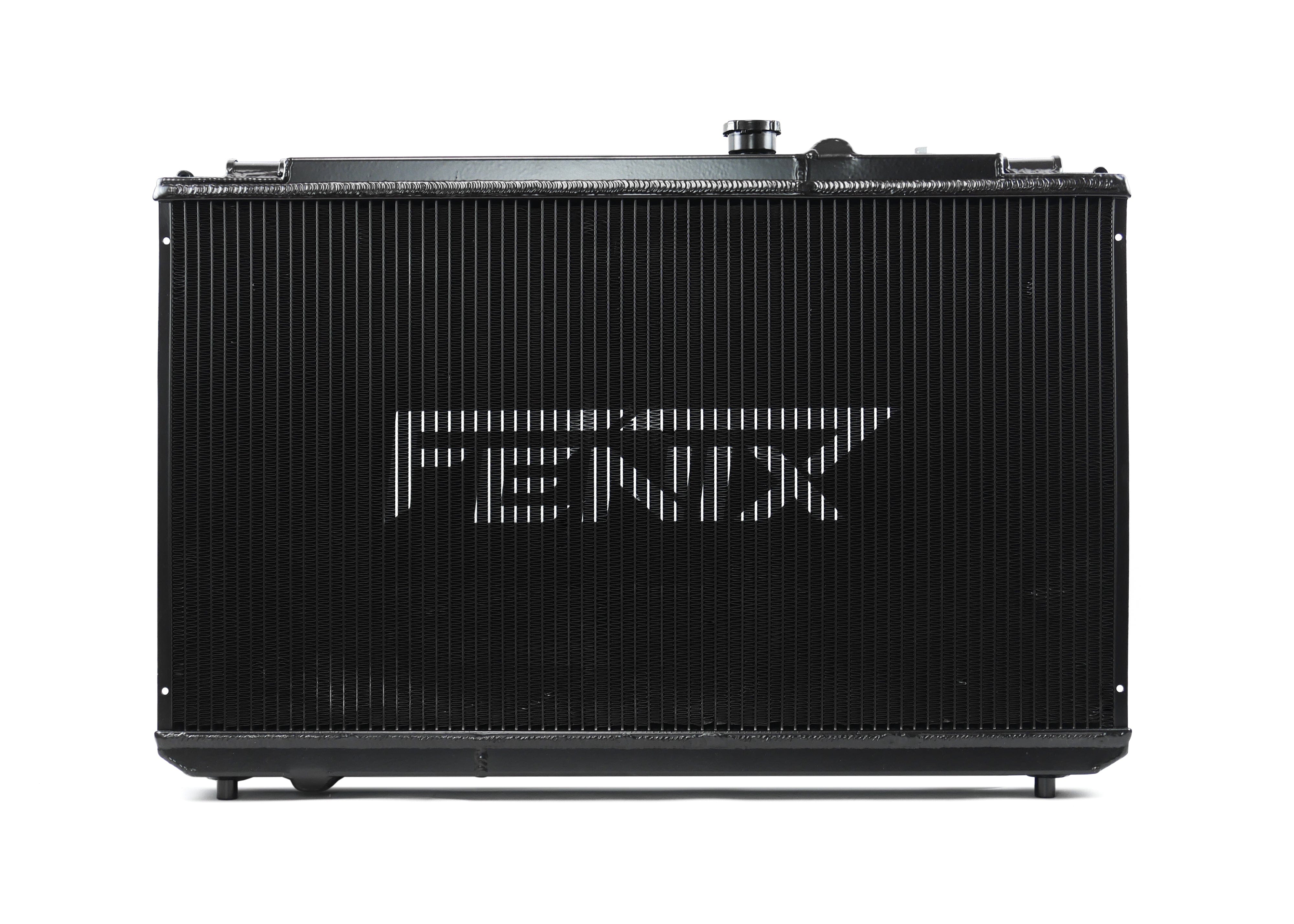 Fenix Cooling Performance Radiator Pro Series [Triple Pass] / Black / With Toyota Mark II & Verossa JZX110 1JZ-GTE 2000-2007 | Performance Radiator SR