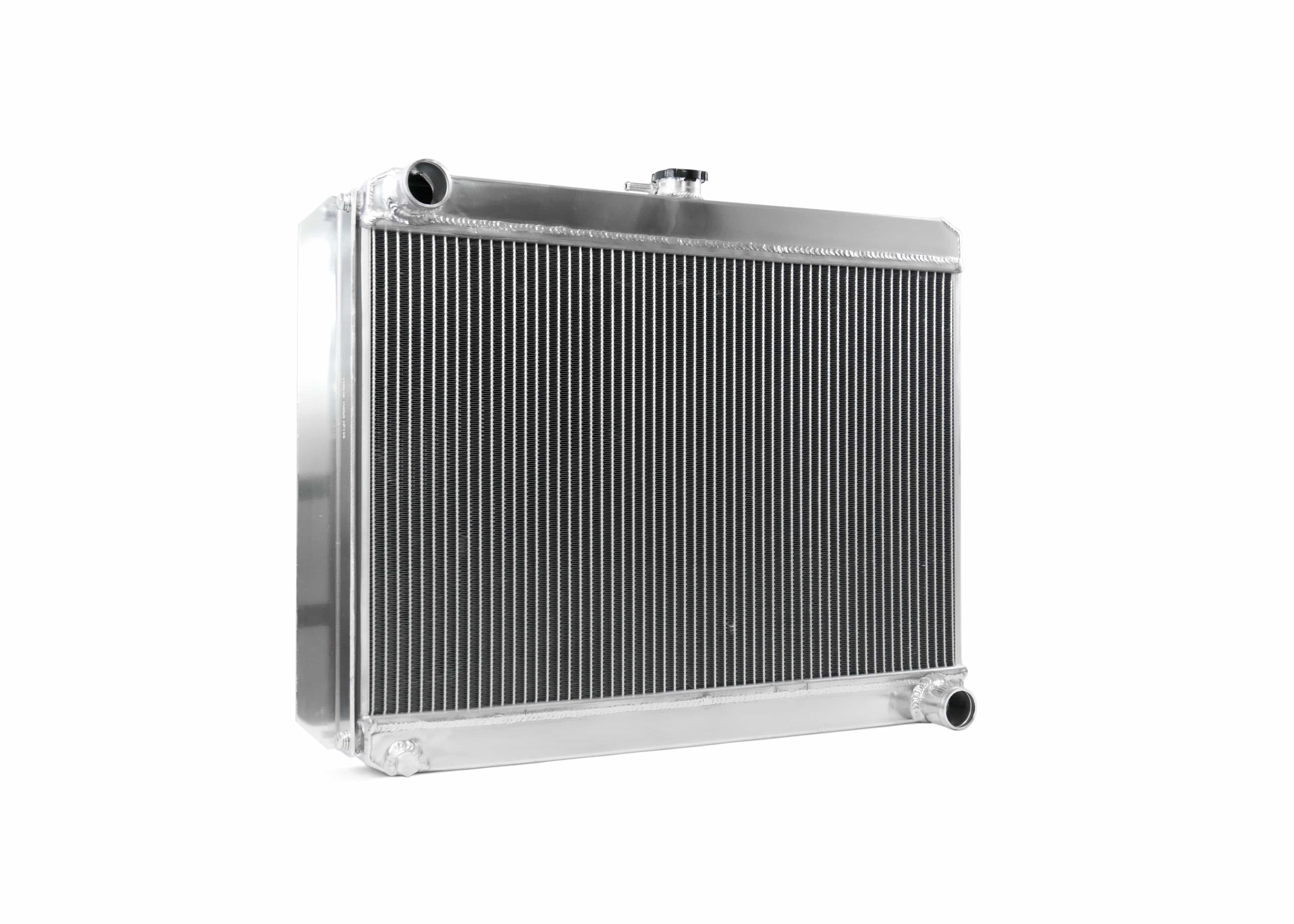 Fenix Cooling Performance Radiator Raw Universal Medium Radiator - Top Outlet Pipe Left / Bottom Outlet Pipe Right. SR