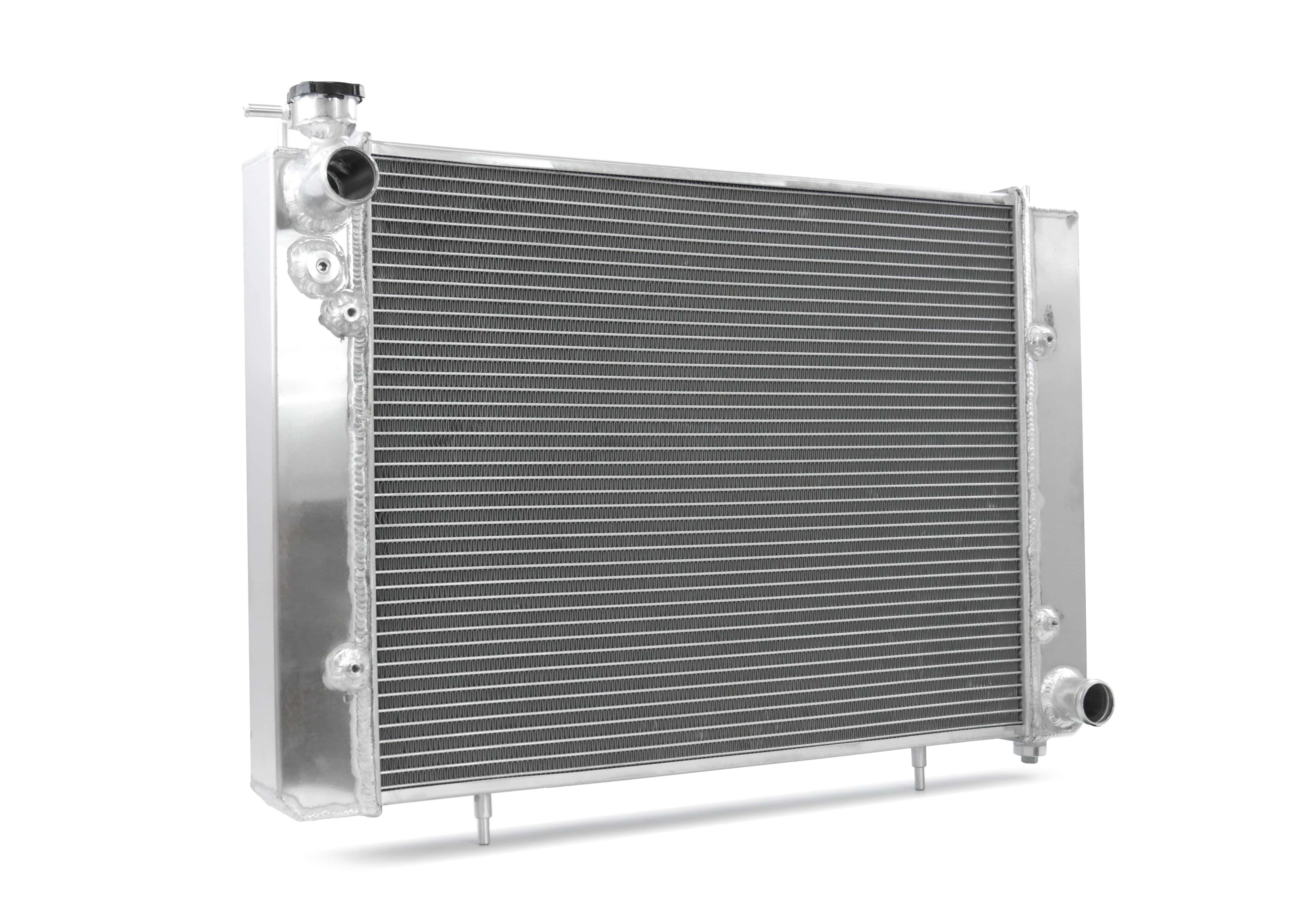 Fenix Cooling Performance Radiator Raw / With x1 Fenix 120W 16" / Without Nissan Silvia / 200SX S14 & S15 SR20DET / DE 1993-2002 [Cross-Flow] SR