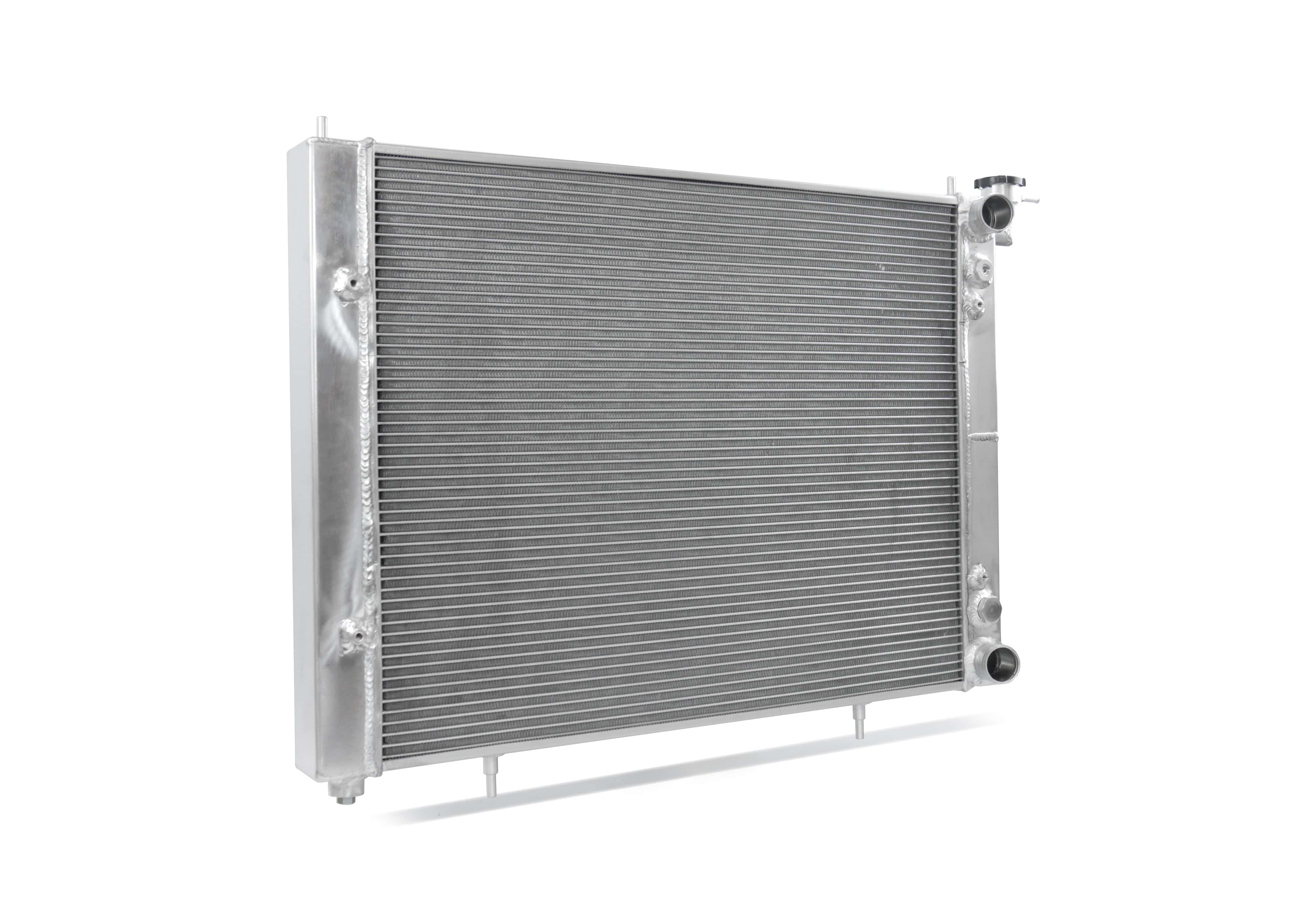Fenix Cooling Performance Radiator Raw / With x1 SPAL 16" 2024CFM Nissan Laurel C34 & C35 RB20 & RB25 1993-2002 [Cross-Flow] | Performance Radiator SR