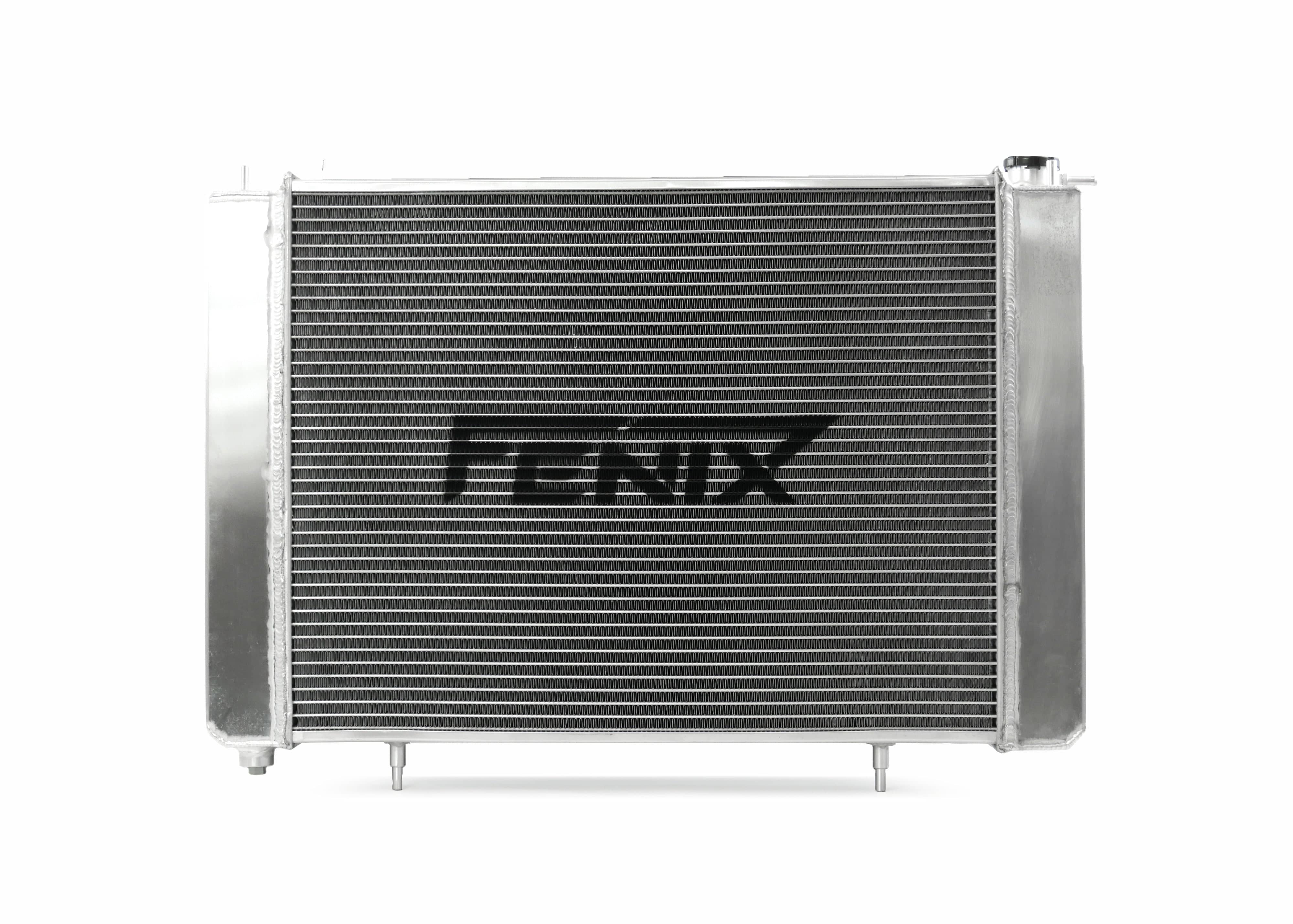 Fenix Cooling Performance Radiator Raw / With x1 SPAL 2024CFM 16" / Without Nissan Silvia / 200SX S14 & S15 SR20DET / DE 1993-2002 [Cross-Flow] | Performance Radiator SR