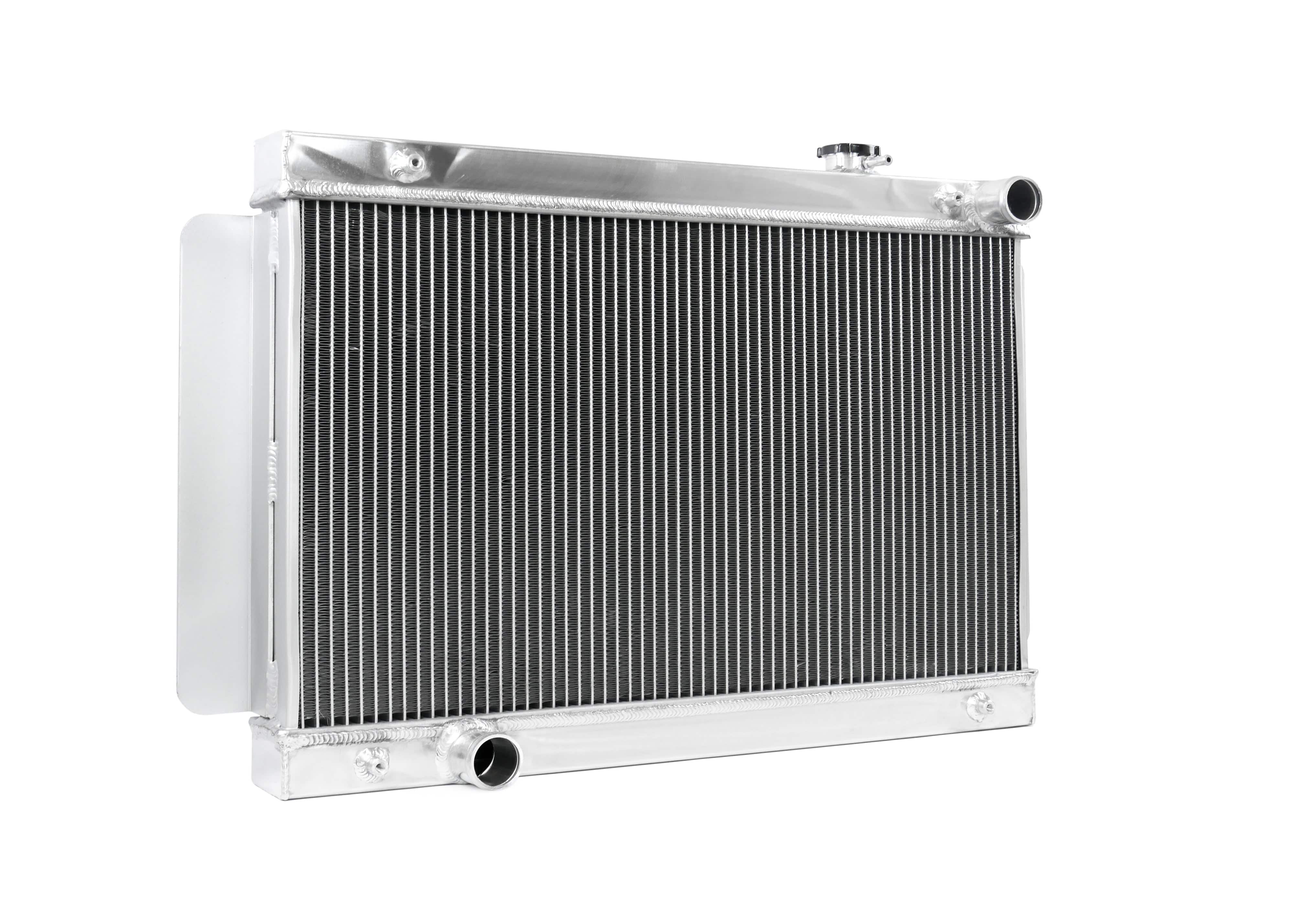Fenix Cooling Performance Radiator Raw / Without Holden HQ & Torana 1967-1980 [SHORT - Top Pipe Right / Bottom Pipe Left] | Performance Radiator SR