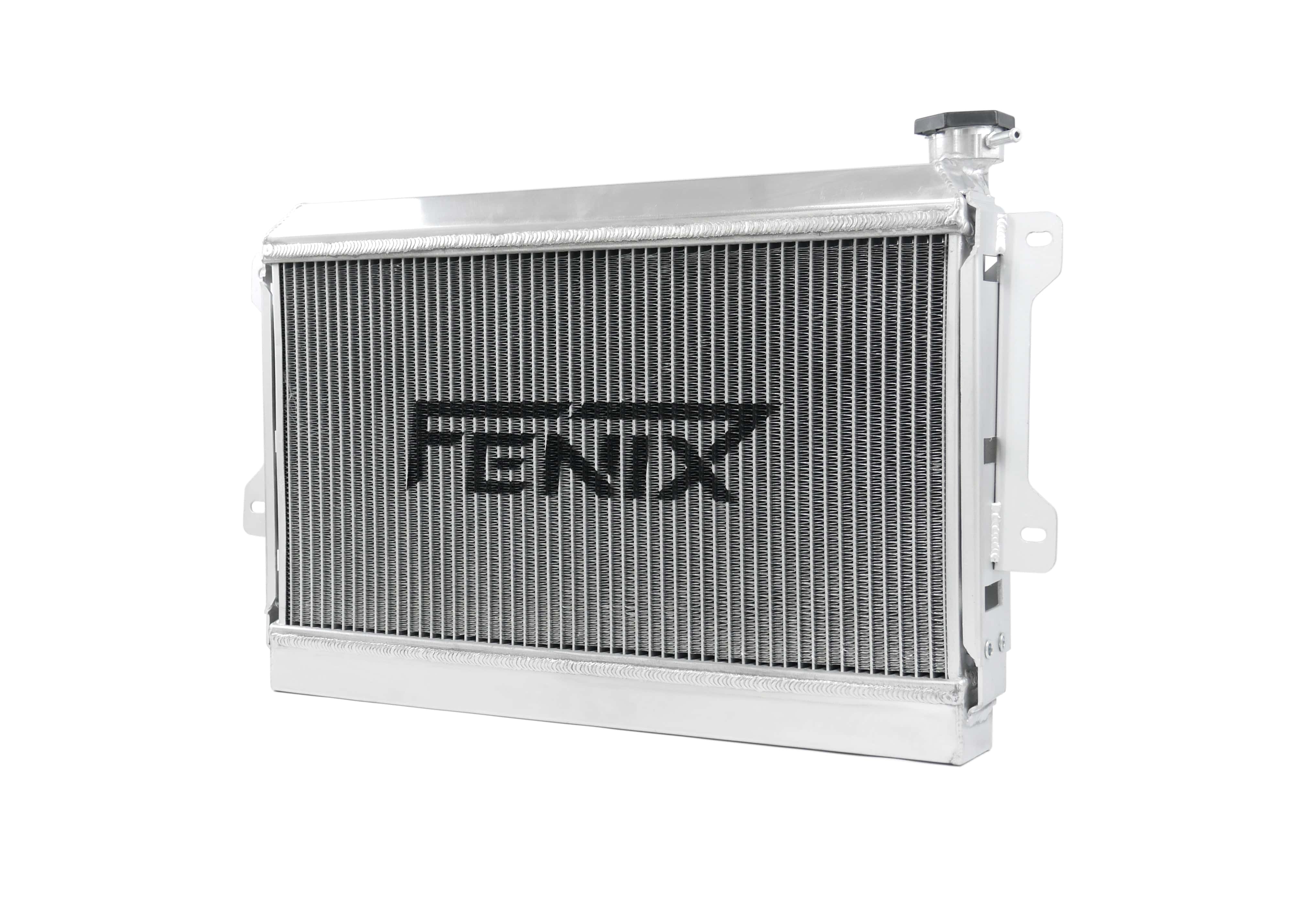 Fenix Cooling Performance Radiator Raw / Without / Without Mazda RX2-5 & RX7 Series 1 / 2 1970-1983 [Down-Flow] | Performance Radiator SR