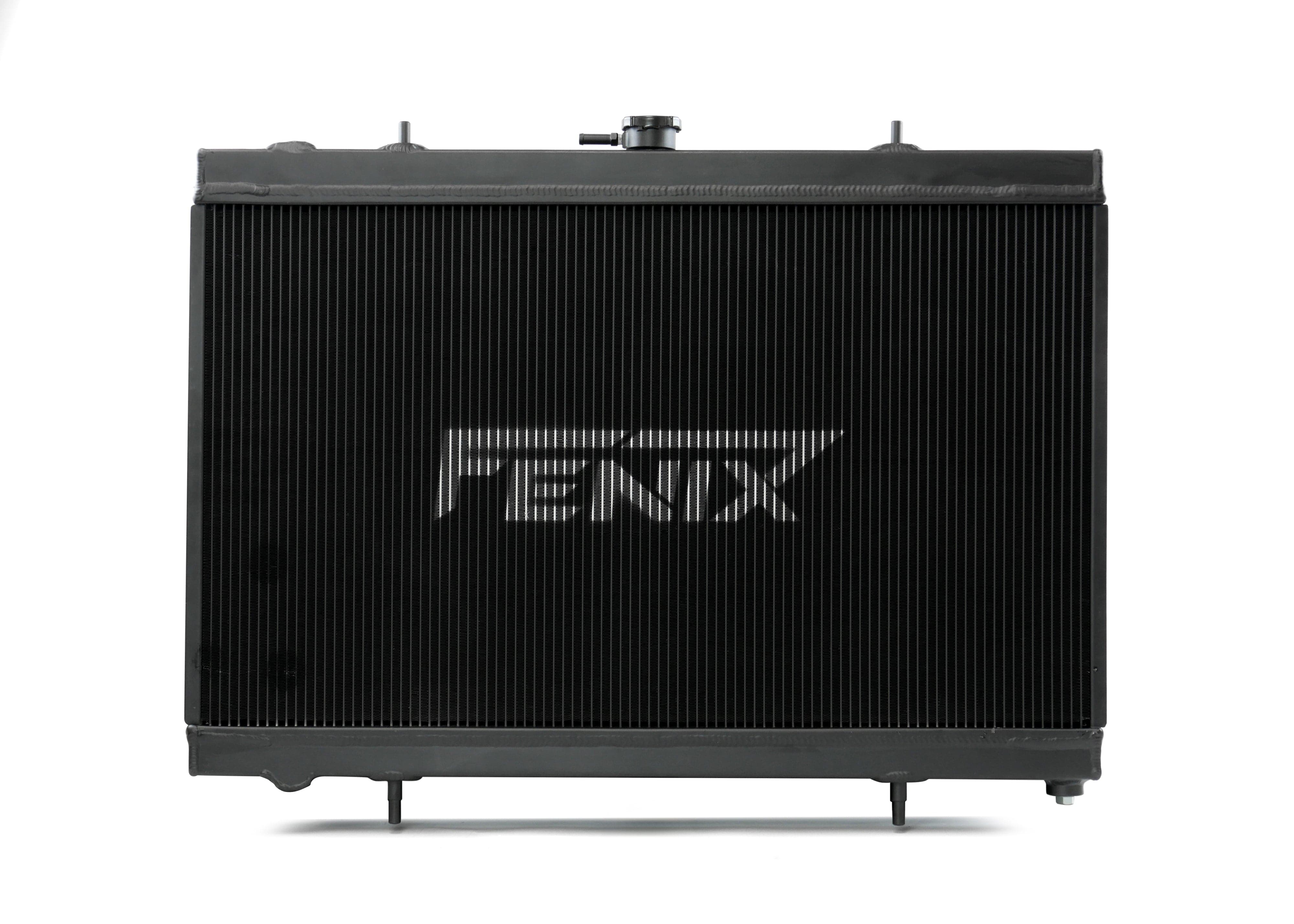 Fenix Cooling Performance Radiator Street Series [40mm] / Polished Top Tank [Special Order] / Without Nissan Skyline & GTR R32 RB20 & RB25 & RB26 1988-1994 | Performance Radiator SR