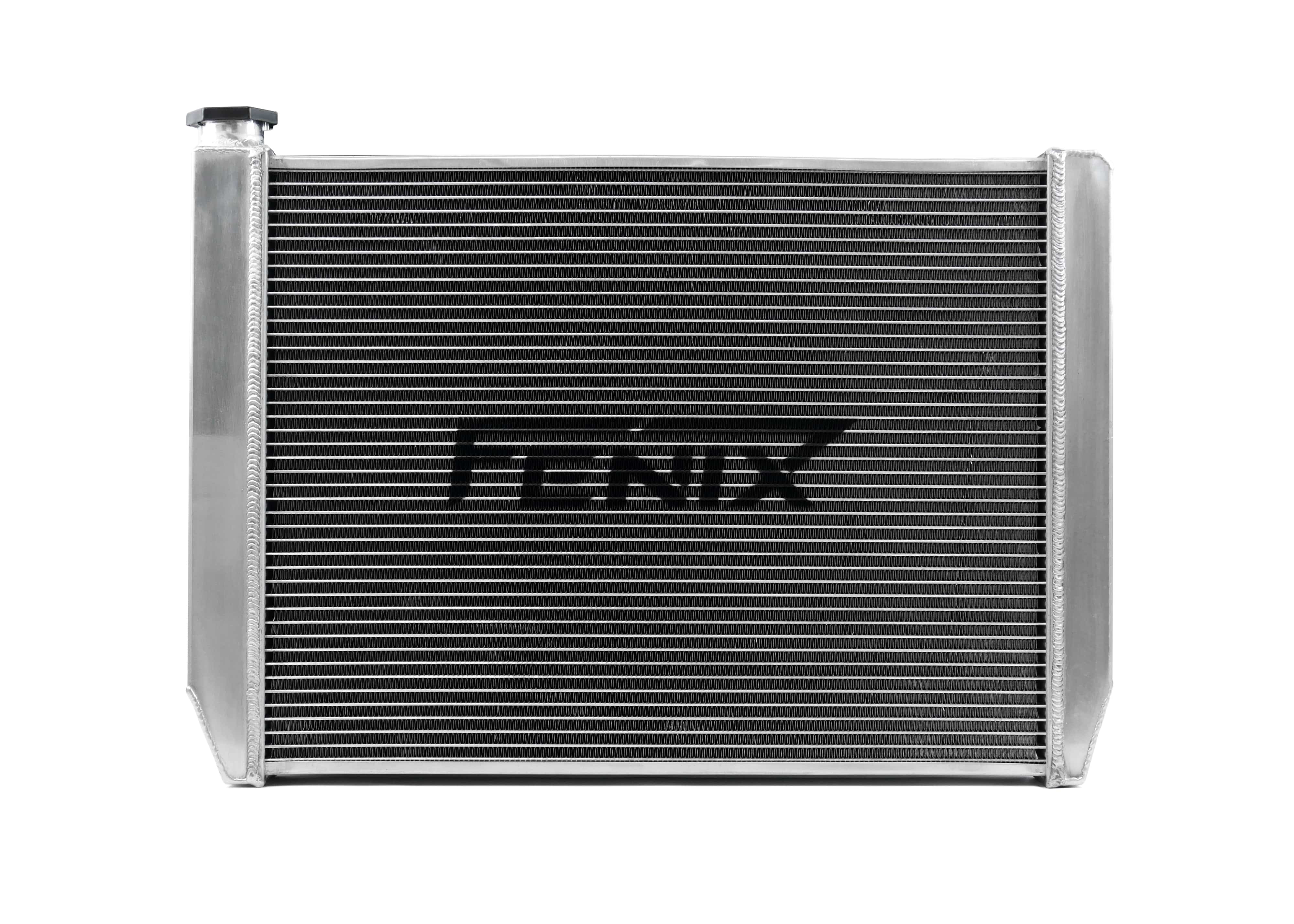 Fenix Cooling Performance Radiator Universal Stock Car Radiator - Top Outlet Pipe Left / Bottom Outlet Pipe Right [Fabricated Tank] SR