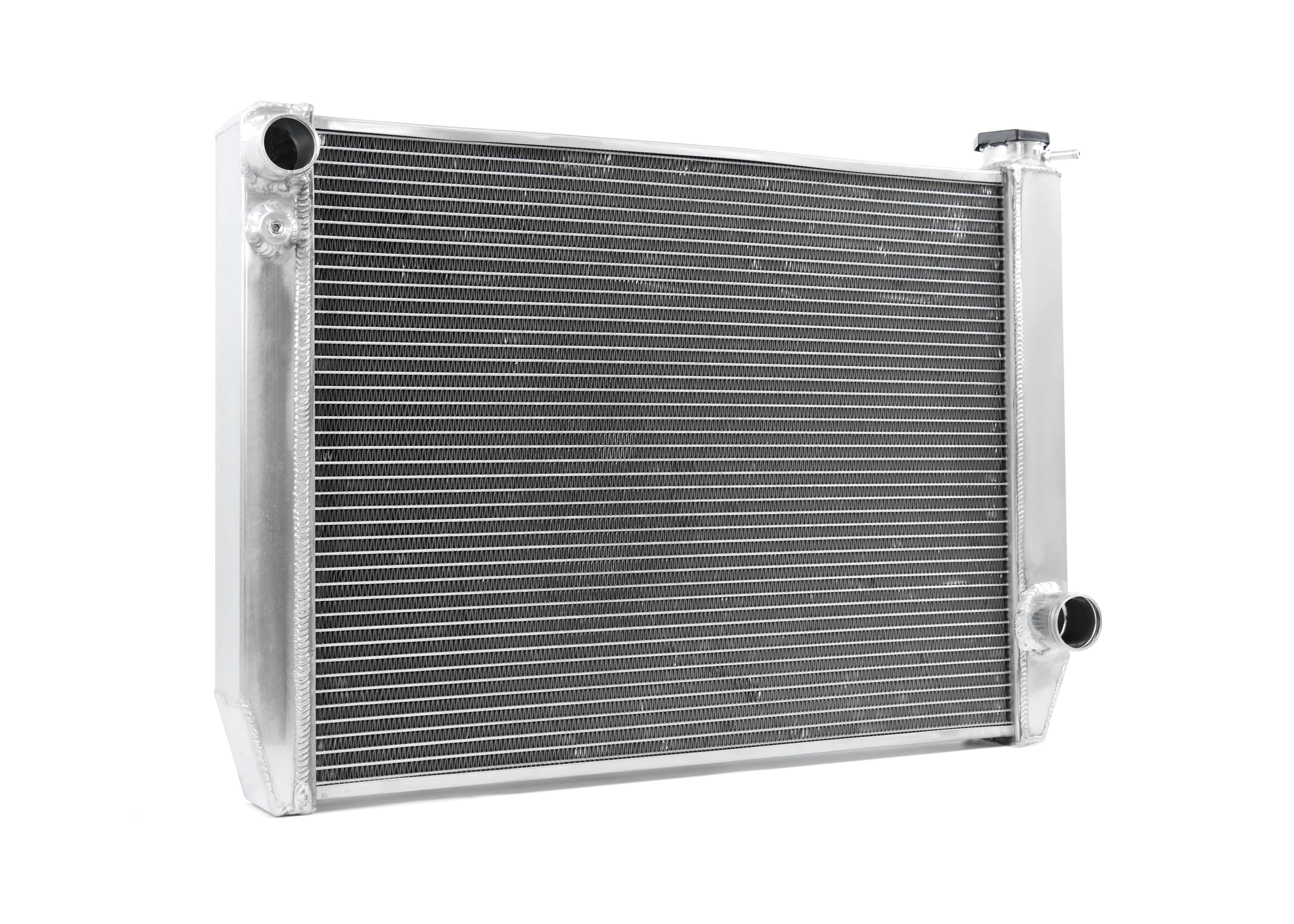 Fenix Cooling Performance Radiator Universal Stock Car Radiator - Top Outlet Pipe Left / Bottom Outlet Pipe Right [Fabricated Tank] SR