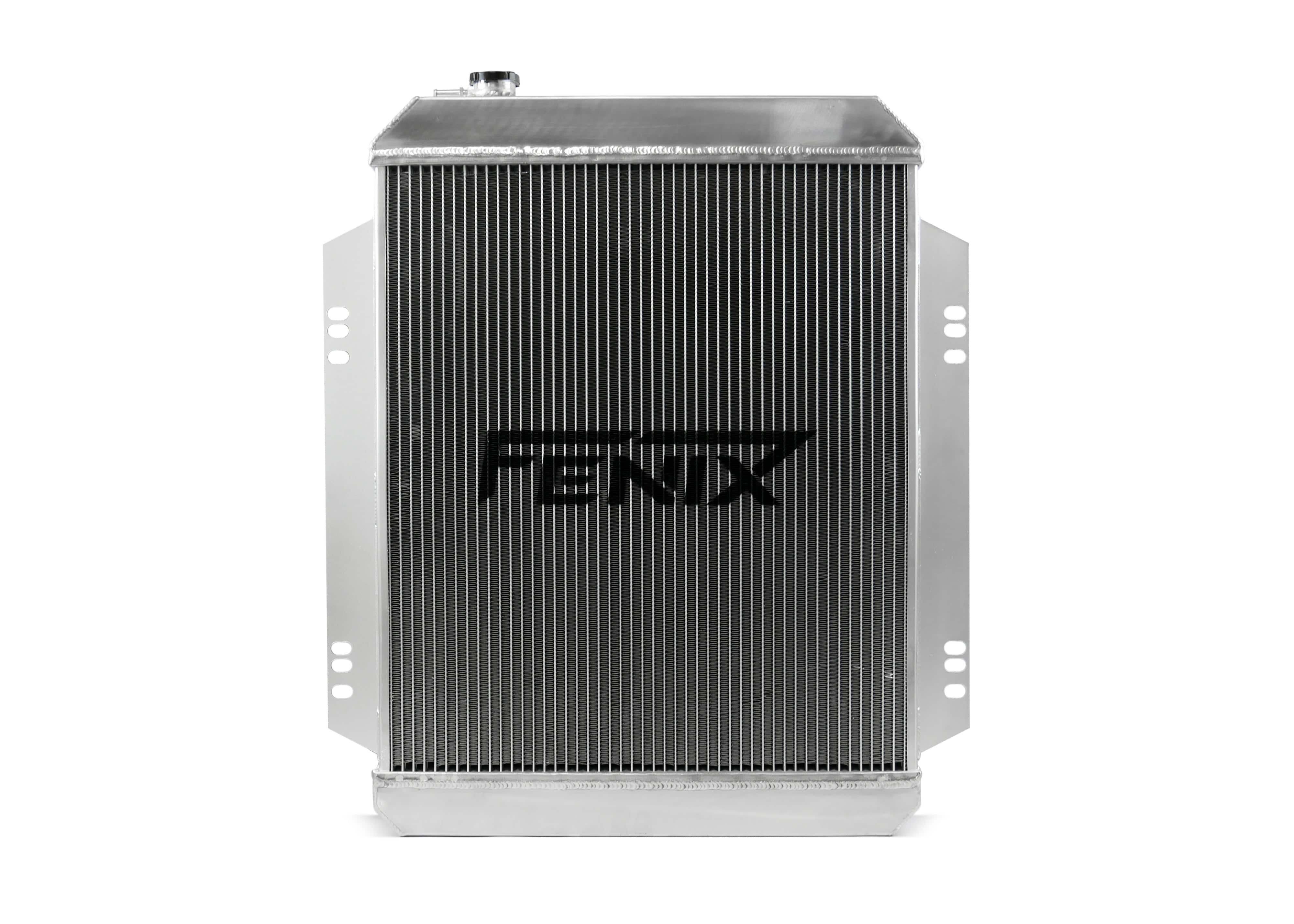 Fenix Cooling Performance Radiator Universal Tall Radiator - Top Outlet Pipe Left / Bottom Outlet Pipe Right. SR