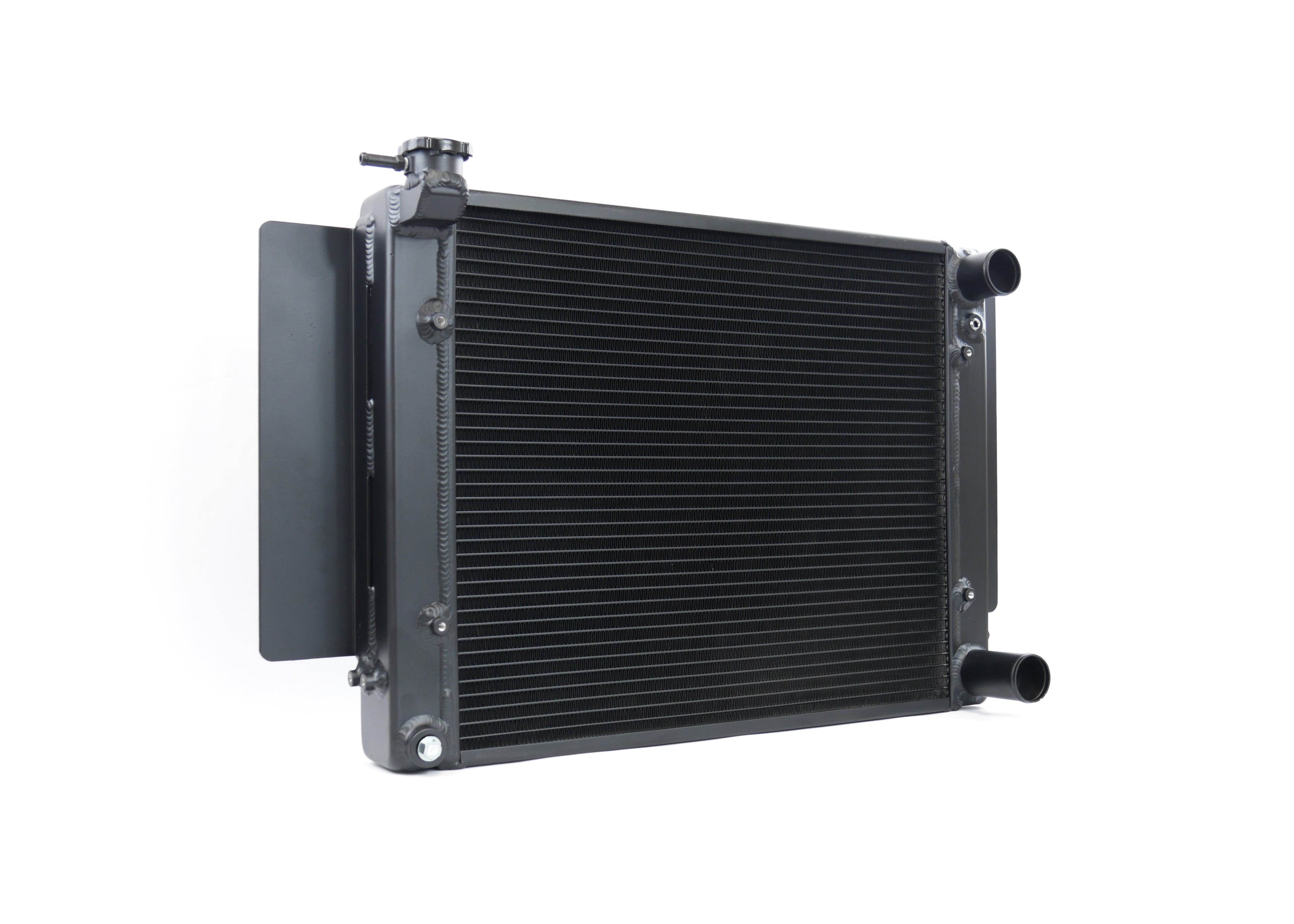 Fenix Cooling Performance Radiator Without / Polished [Special Order] / With Mazda RX2-5 & RX7 Series 1 / 2 1970-1983 [Cross-Flow] | Performance Radiator SR