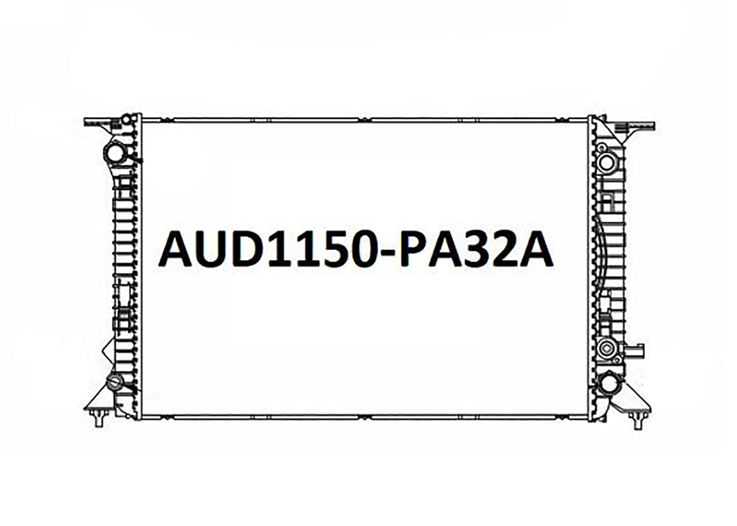 Fenix Cooling Radiator Audi A4 B6-B7 3.0L / 3.2L & A6 C5 3.0L Petrol 2001-2008 SR