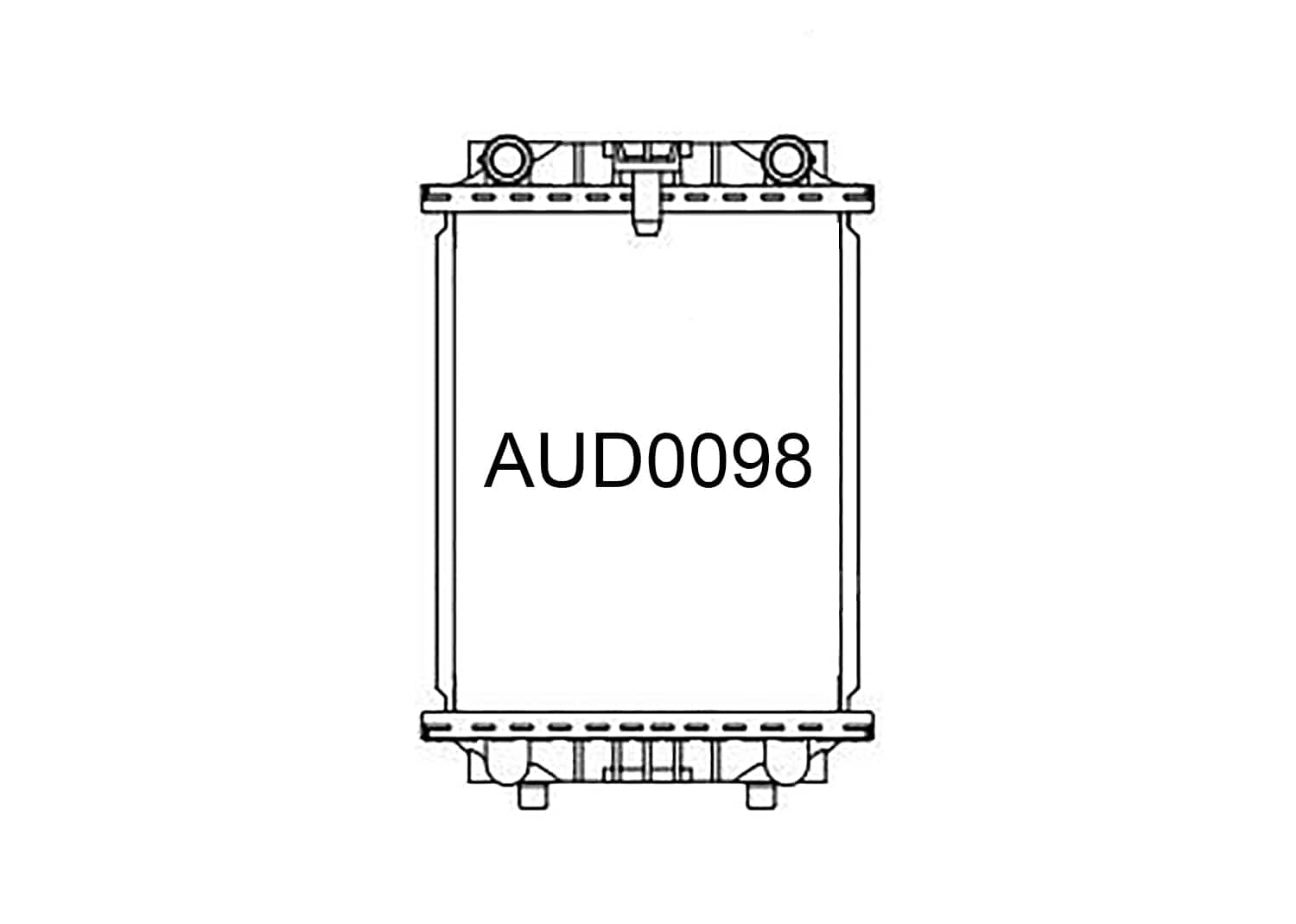 Fenix Cooling Radiator Audi A8 Auxillary [Left] 2013-2017 SR