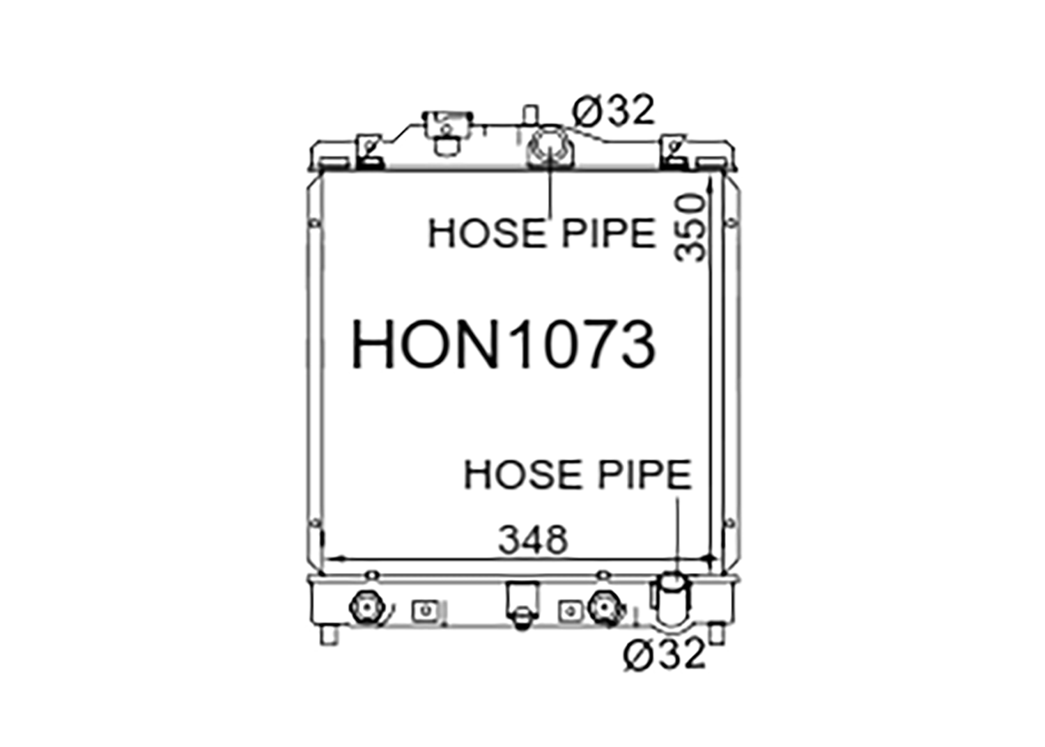Fenix Cooling Radiator Automatic Honda Civic EG / EH / EJ / EK / EM & HR-V GH & CR-X del sol 1991-2002 [VTEC] SR