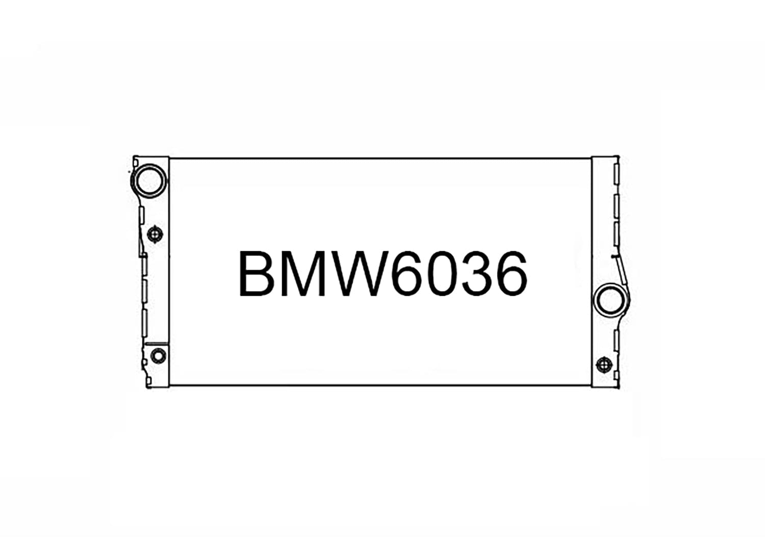 Fenix Cooling Radiator BMW 5 Series F10 [535i / Hybrid 5] & 7 Series F01 [740i] 2011-2017 SR