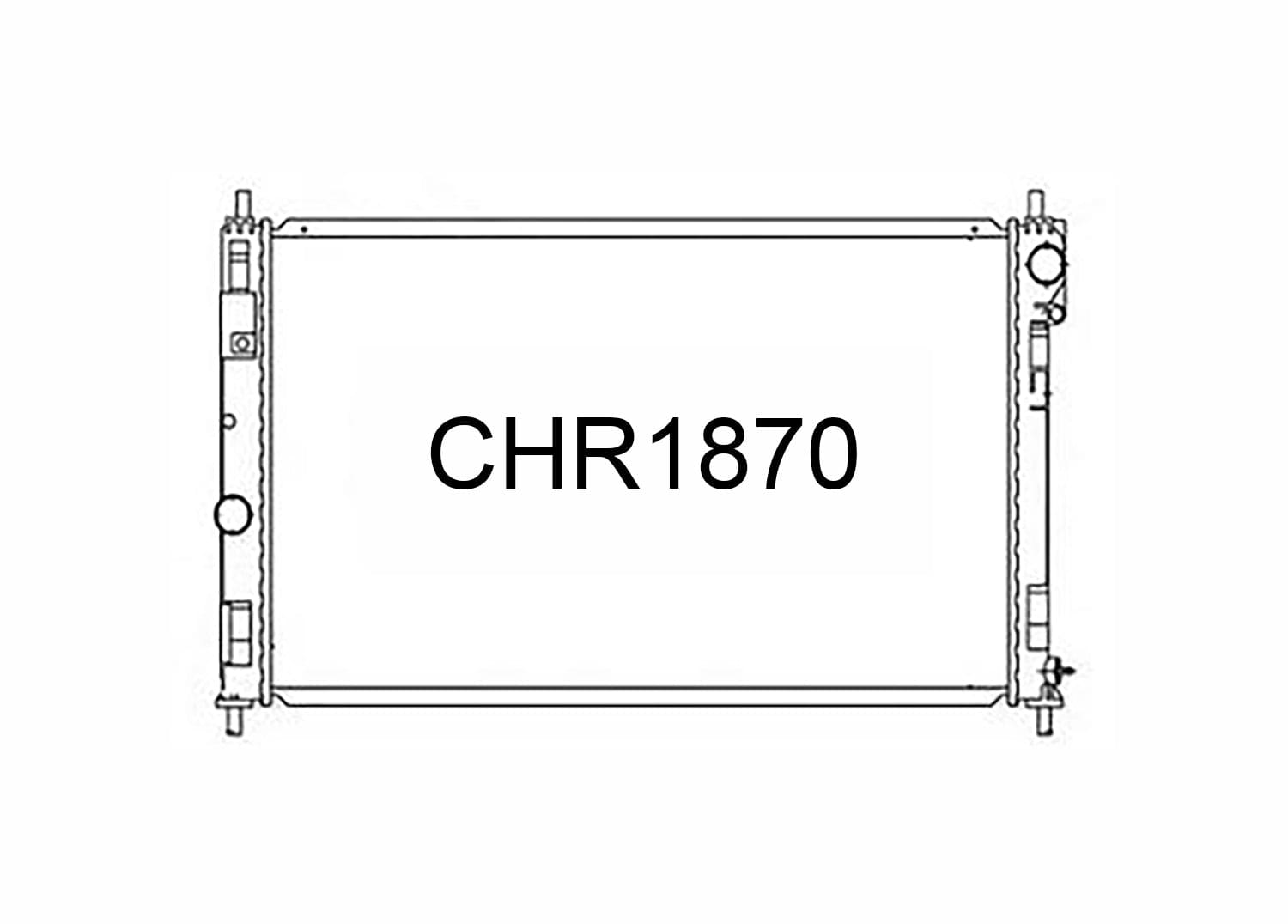Fenix Cooling Radiator Dodge Avenger / Caliber Petrol & Diesel 2007-14 SR