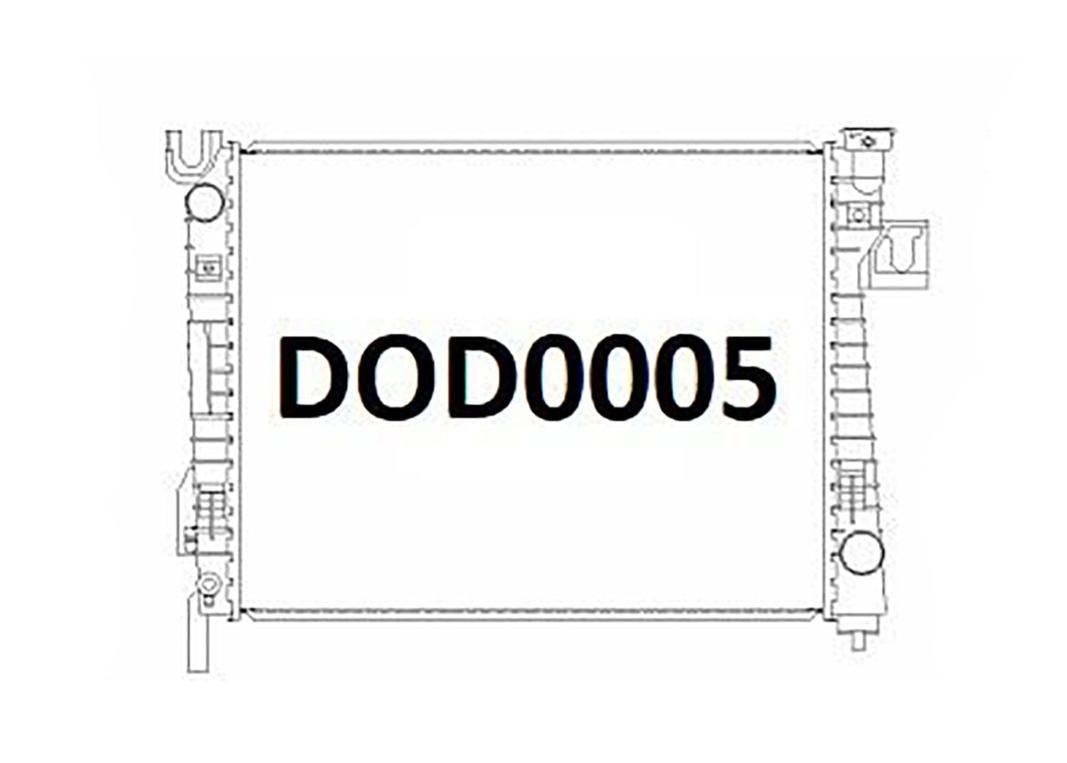 Fenix Cooling Radiator Dodge Ram 5.7L V8 2004-2008 SR