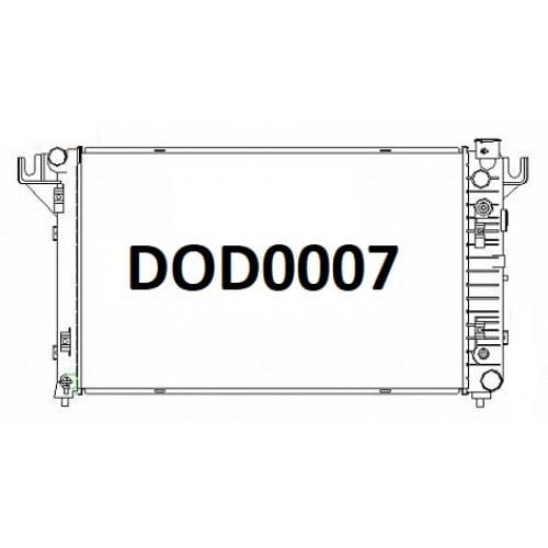 Fenix Cooling Radiator Dodge Ram BR / BE V8 1994-2002 SR