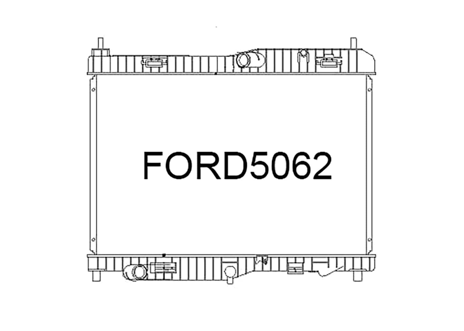 Fenix Cooling Radiator Ford Fiesta WT MK6, B-Max, Ecosport & Ka+ MK3 Petrol & Diesel 2008- SR