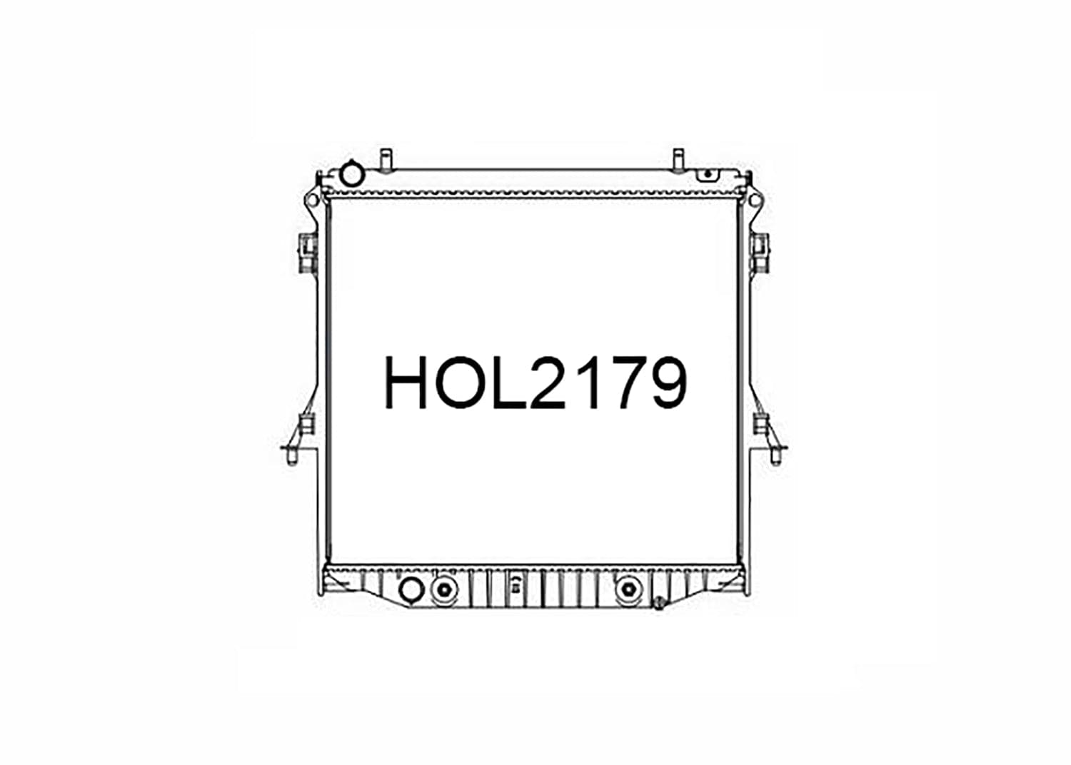 Fenix Cooling Radiator Holden Colorado RG 2.8L Diesel 2012- SR
