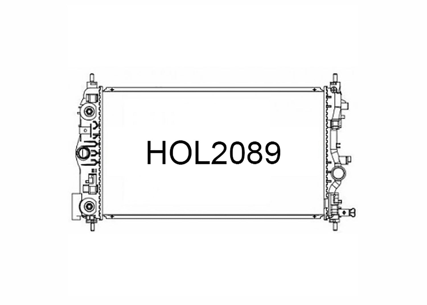 Fenix Cooling Radiator Holden Cruze JH 1.4L & 1.8L Petrol 2011-2017 [Automatic only] SR