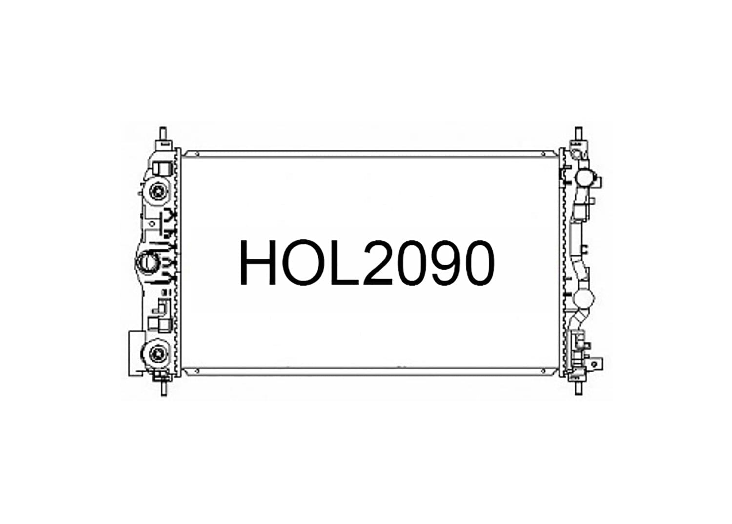 Fenix Cooling Radiator Holden Cruze JH 2.0L Diesel & Malibu 2.5L Petrol 2009-2015 SR