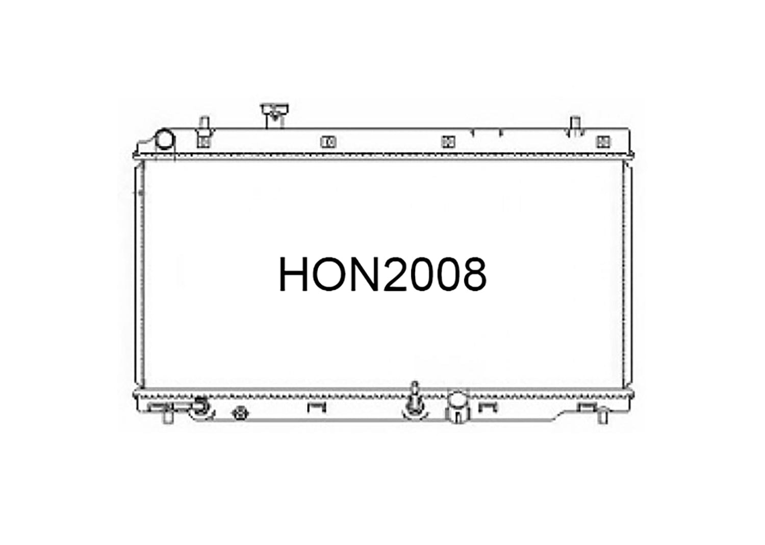 Fenix Cooling Radiator Honda Airwave GJ1 / GJ2 2005-2010 SR