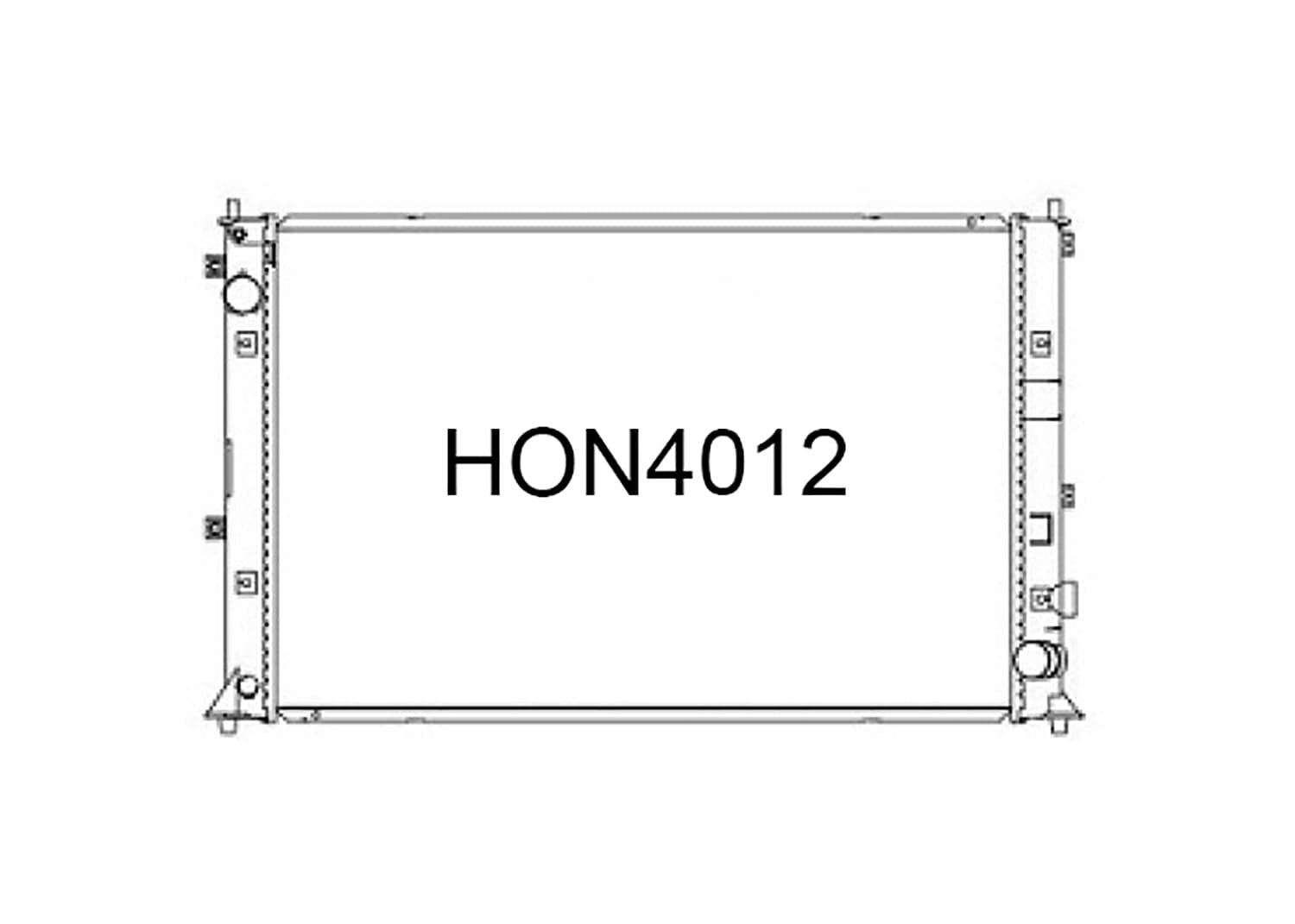 Fenix Cooling Radiator Honda Civic FC1 & FK4 1.5L Petrol 2016-2020 SR