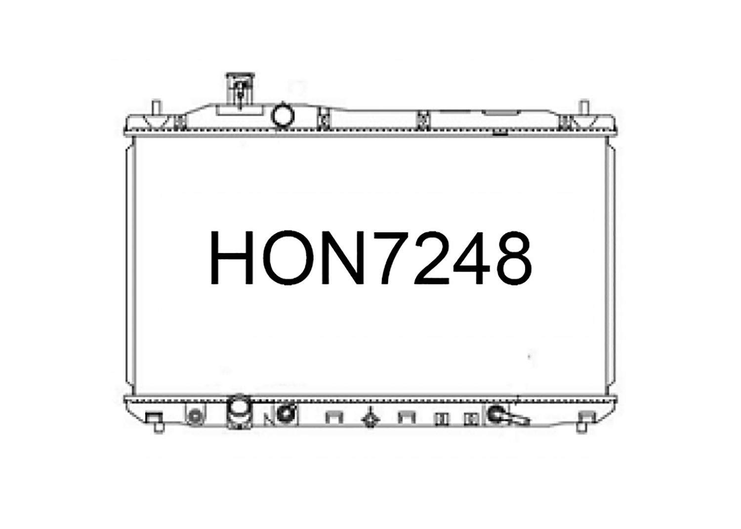 Fenix Cooling Radiator Honda Crossroad RT Petrol 2007-2010 SR